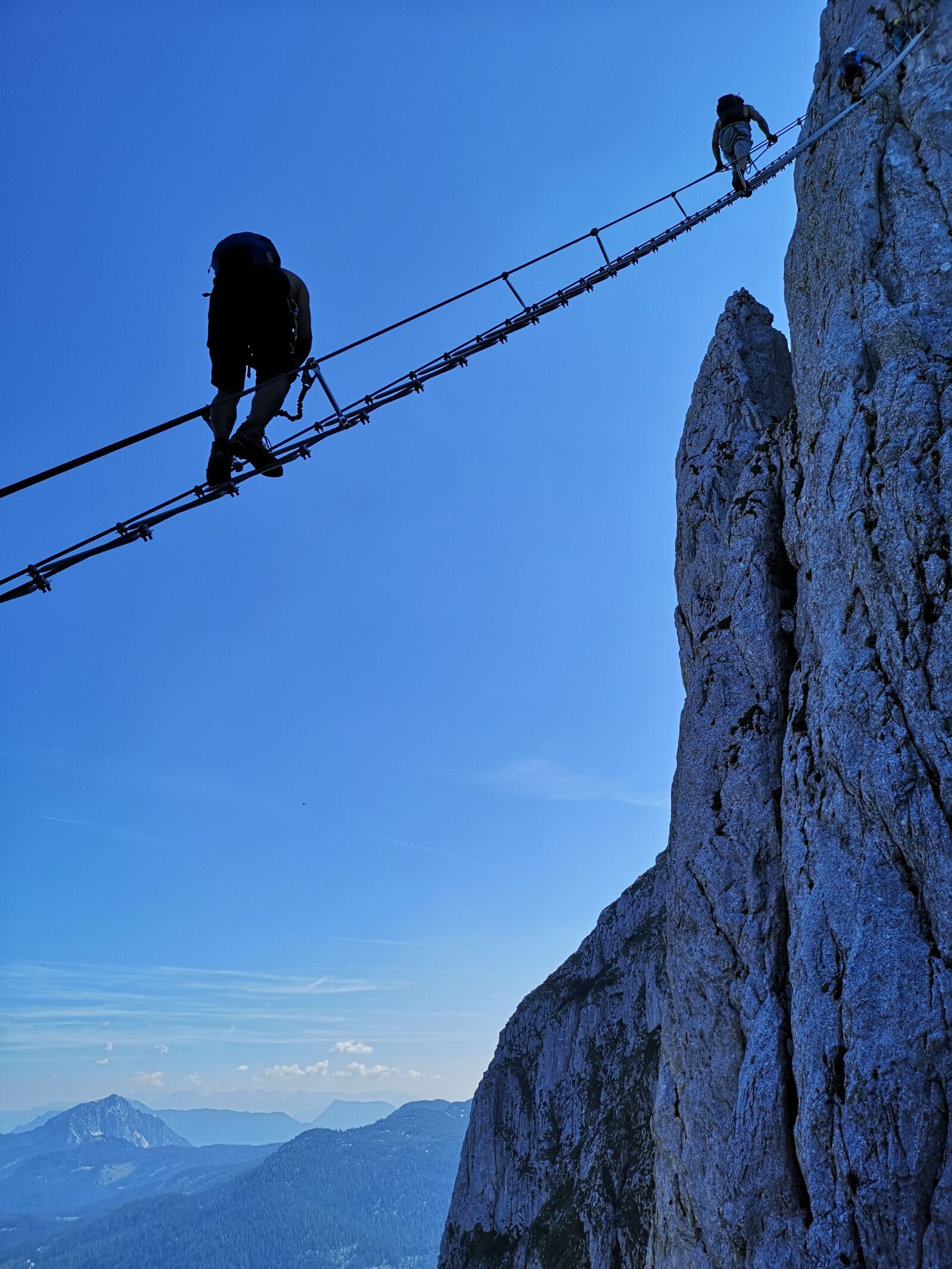 HUAWEI CLT-L29 sample photo. Ferrata, mountains, climbing photography