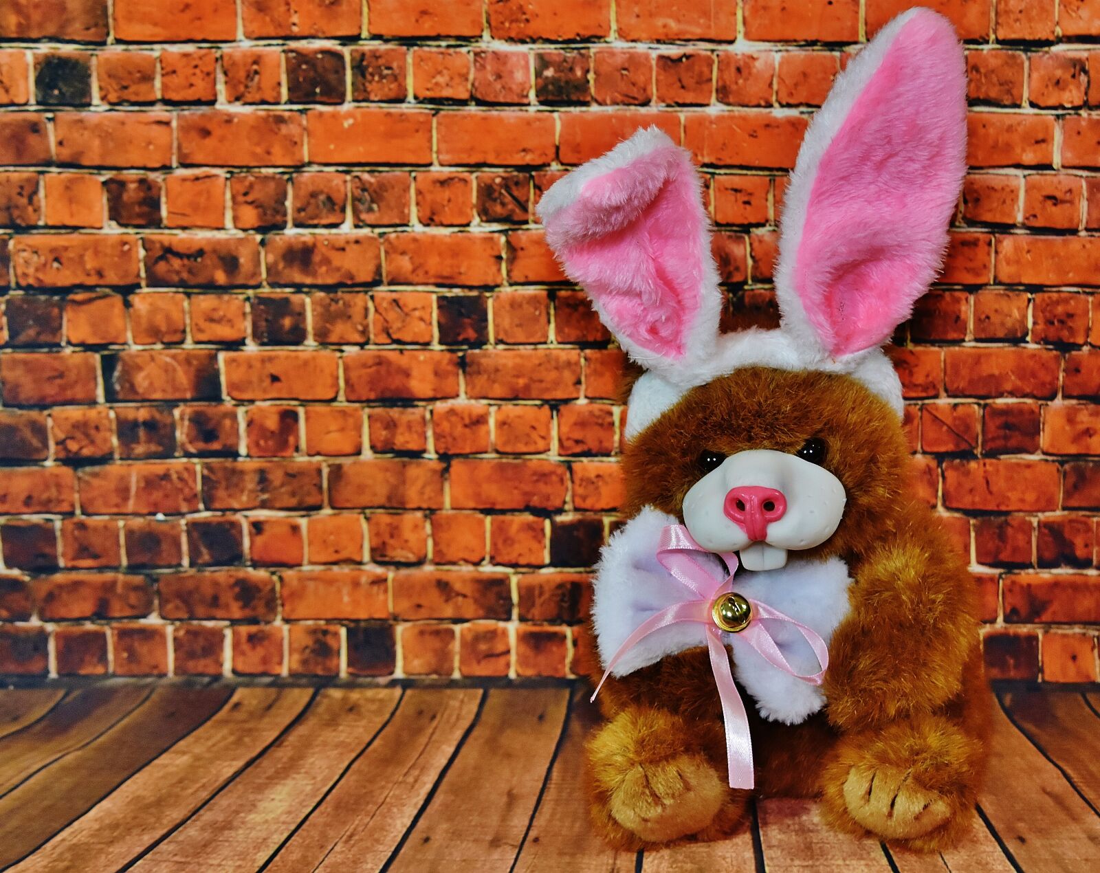 Nikon D7200 sample photo. Easter, funny, teddy photography