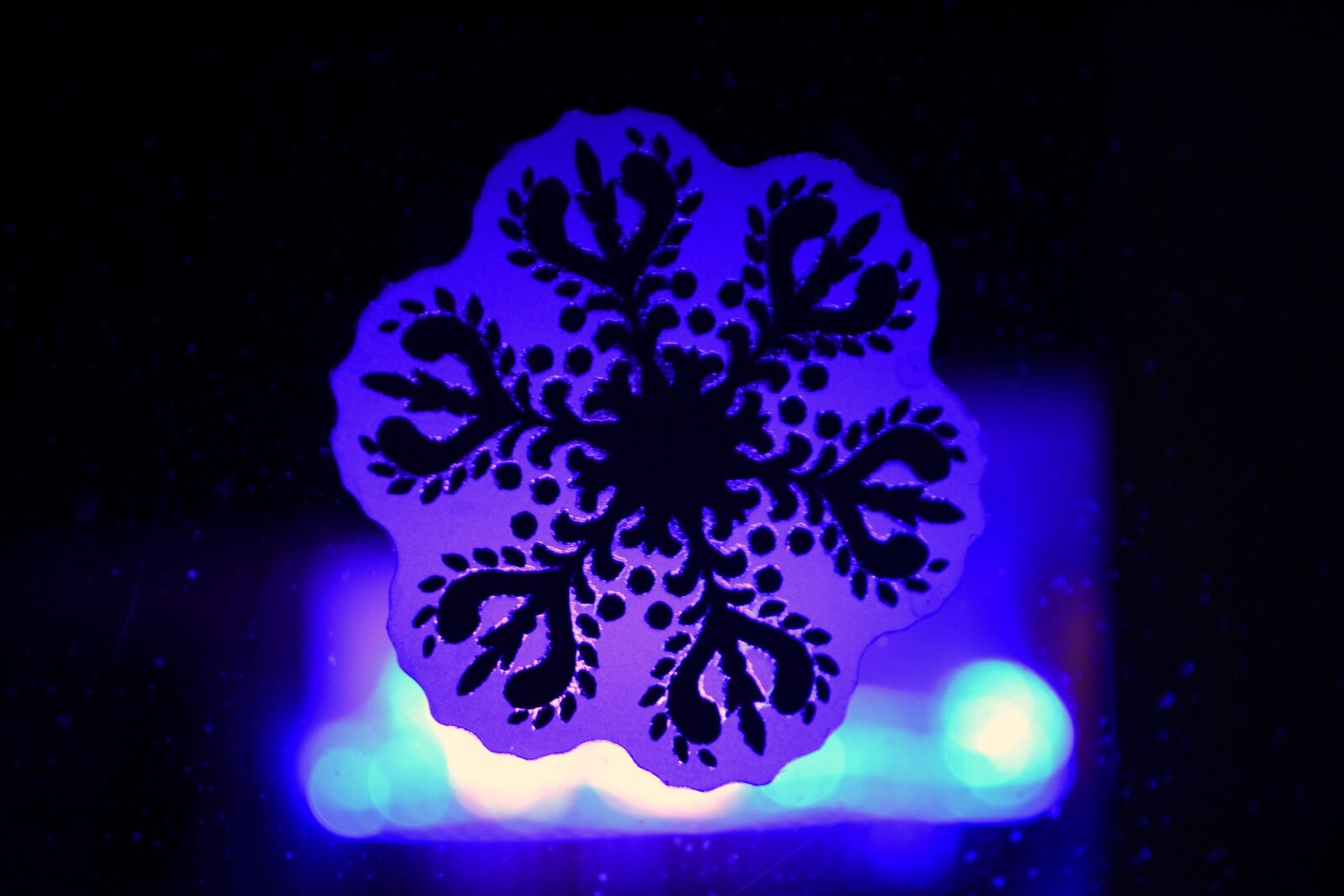 Nikon D3100 sample photo. Colors, decoration, drops, snowflake photography