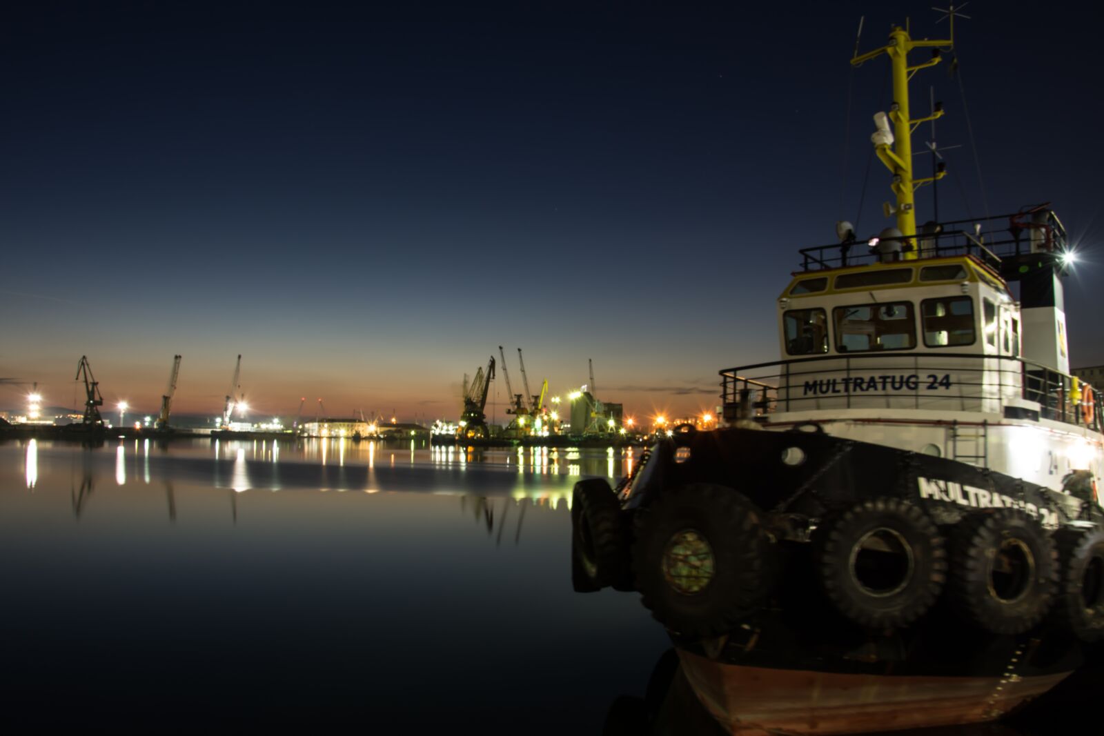 Nikon D7200 sample photo. Port, sunset, bulgaria photography