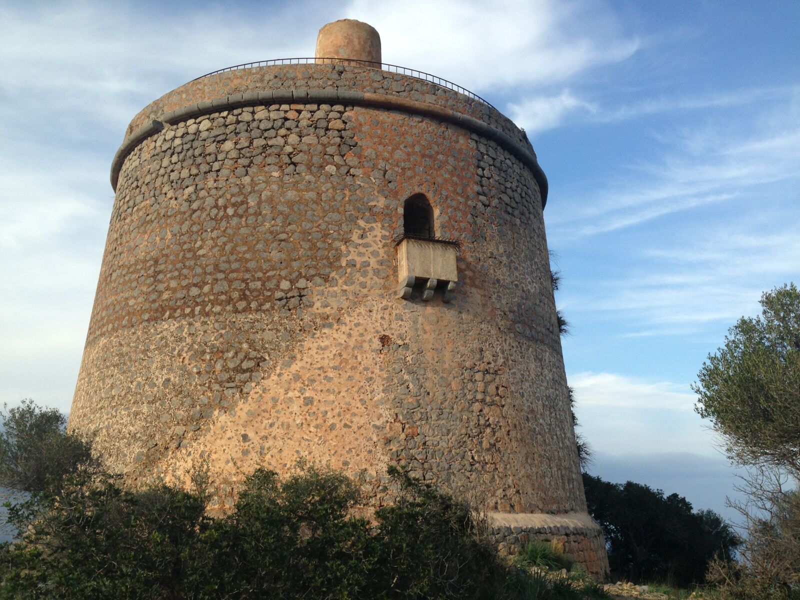 Apple iPhone 5 sample photo. Mallorca, tower, watchtower photography