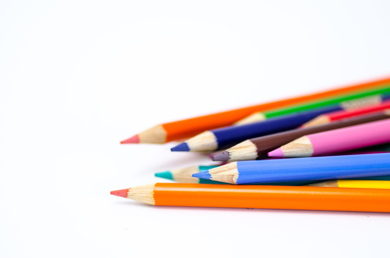 Nikon D7000 sample photo. Office supplies, colored pencil photography