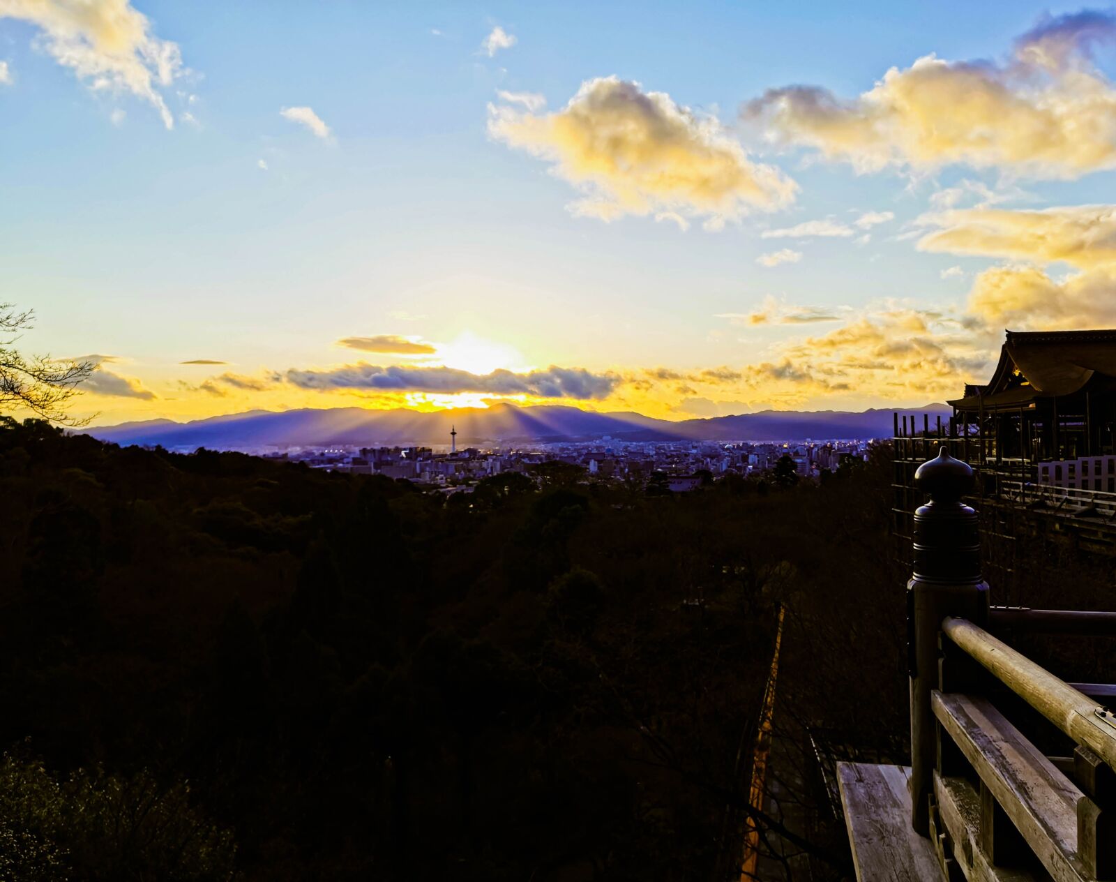 HUAWEI P30 Pro Rear Main Camera sample photo. Japan, city, sunset photography