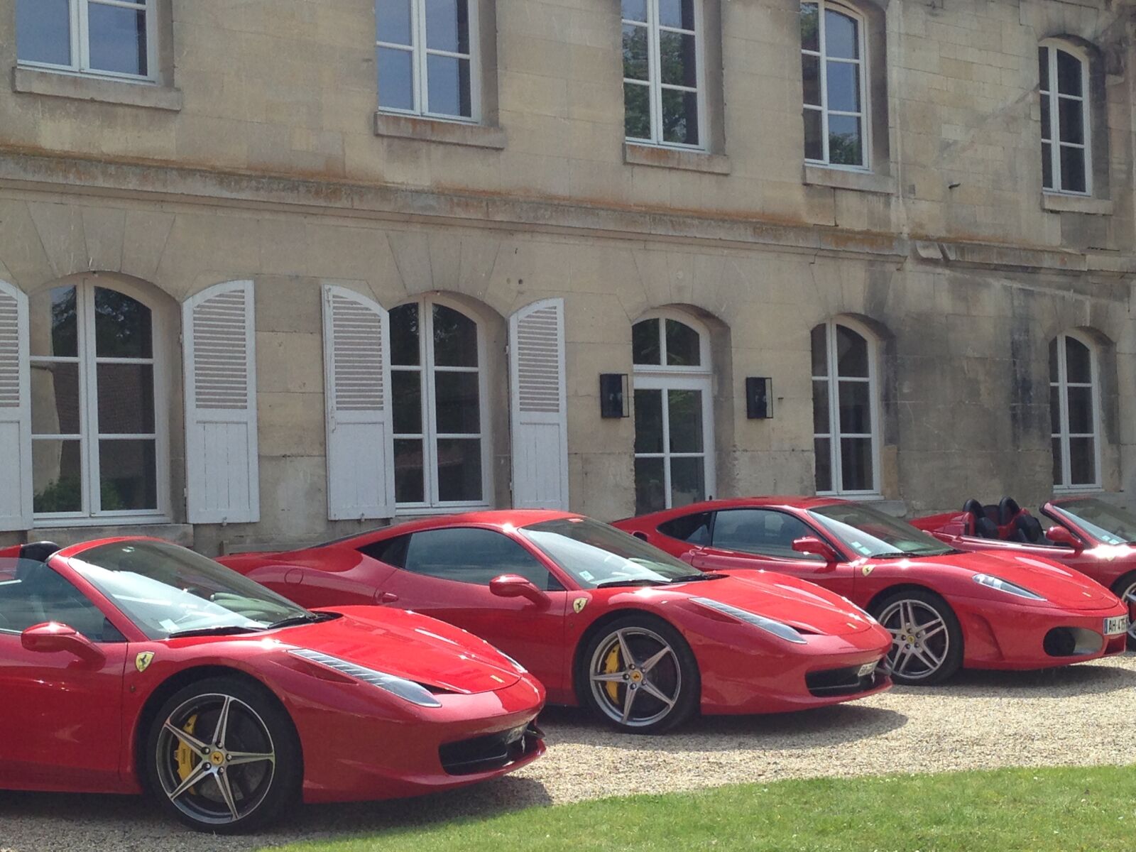 iPhone 5c back camera 4.12mm f/2.4 sample photo. Cars, rally, france photography