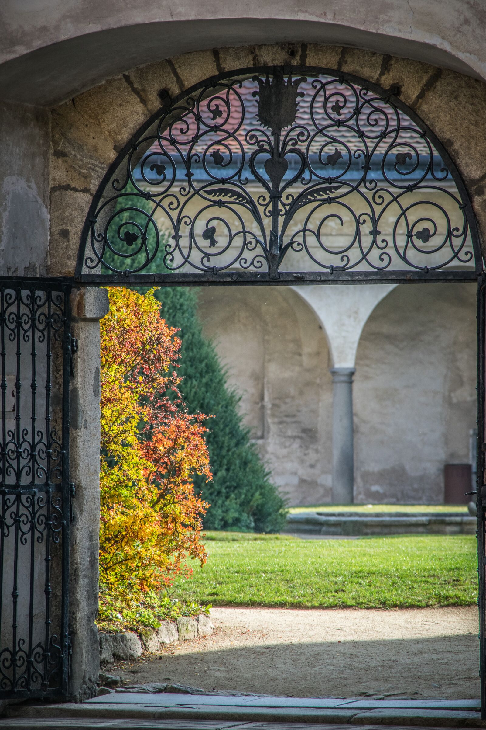 Nikon D5300 sample photo. Gate, grid, history photography