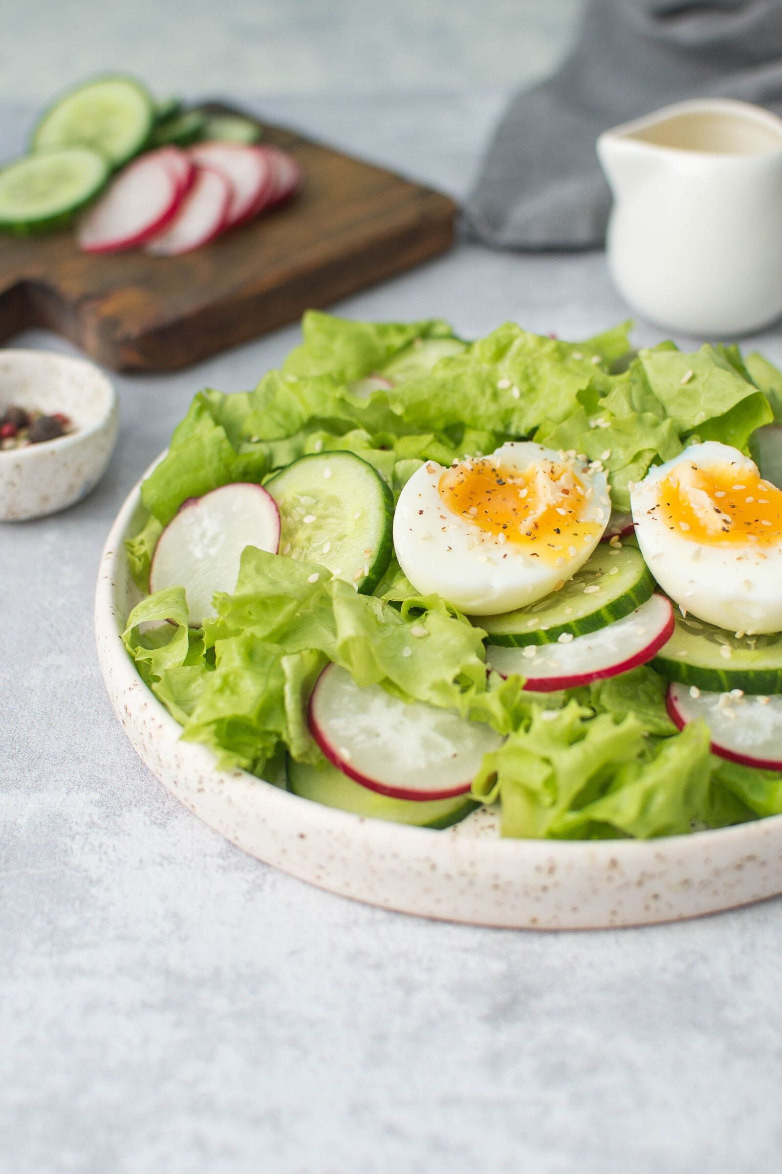 Nikon D610 sample photo. Summer salad, green, fresh photography