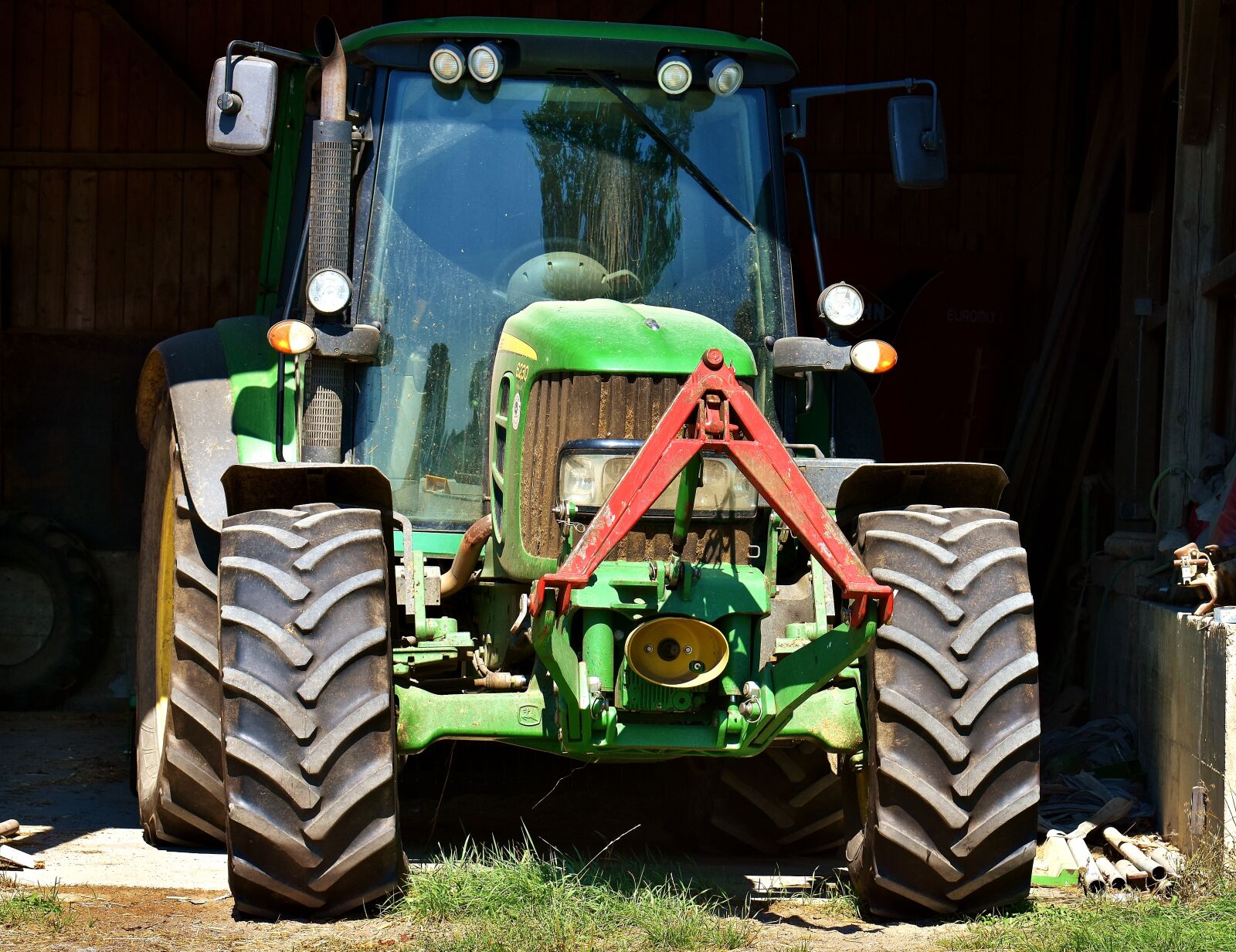Nikon D7200 sample photo. Tractor, vehicle, farm photography