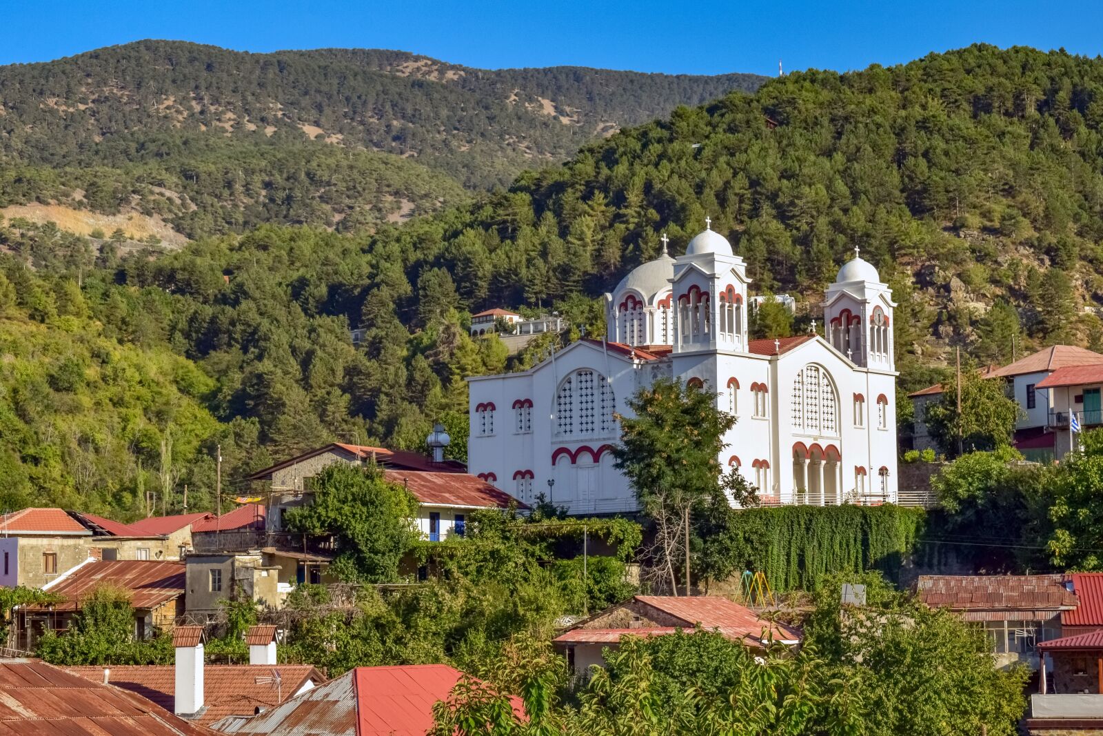 Nikon D3300 sample photo. Village, church, building photography