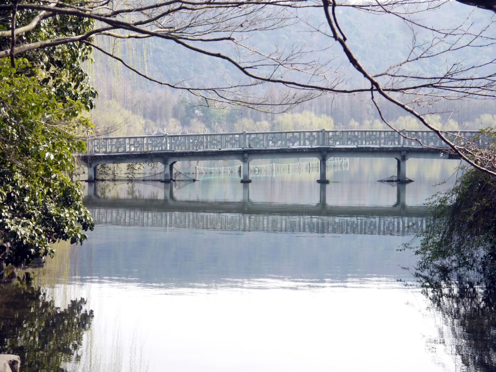 Panasonic Lumix DMC-GF3 sample photo. West lake, bridge, the photography
