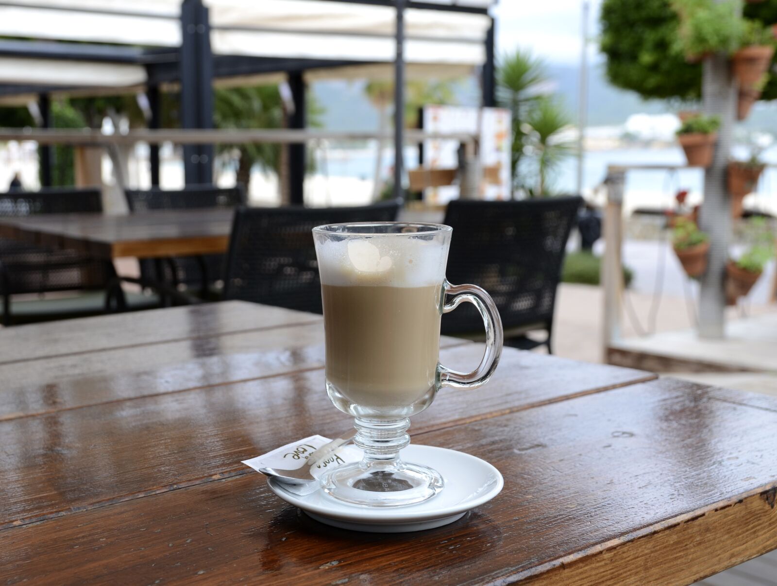 Nikon D7000 sample photo. Coffee, beach, holiday photography