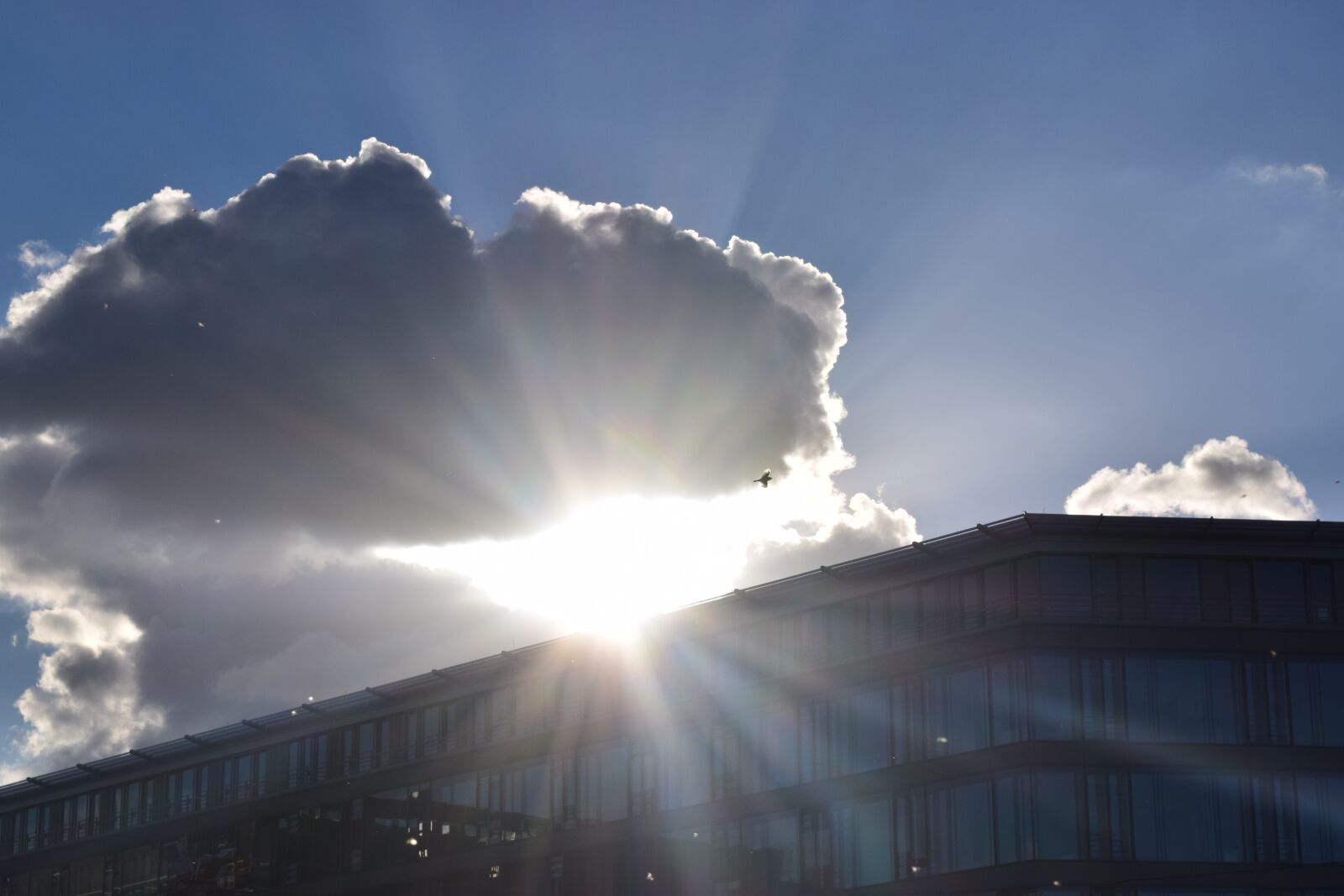 Nikon D3300 sample photo. Sun, thinning, clouds photography