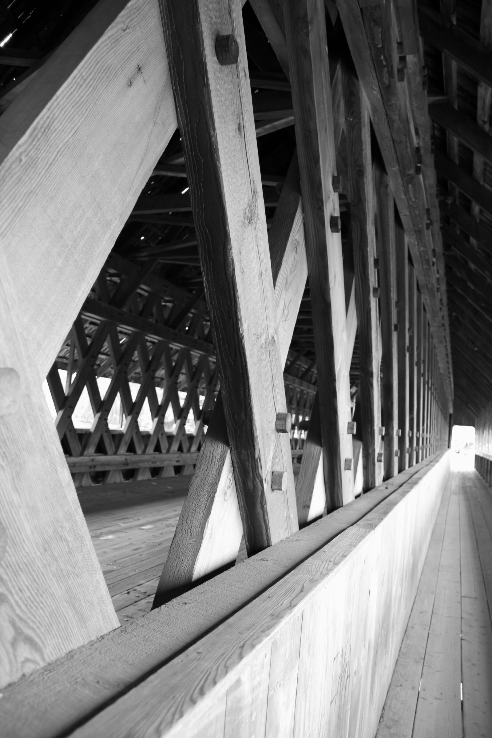 Canon EOS 60D + Canon EF-S 18-135mm F3.5-5.6 IS sample photo. Bridge, black and white photography