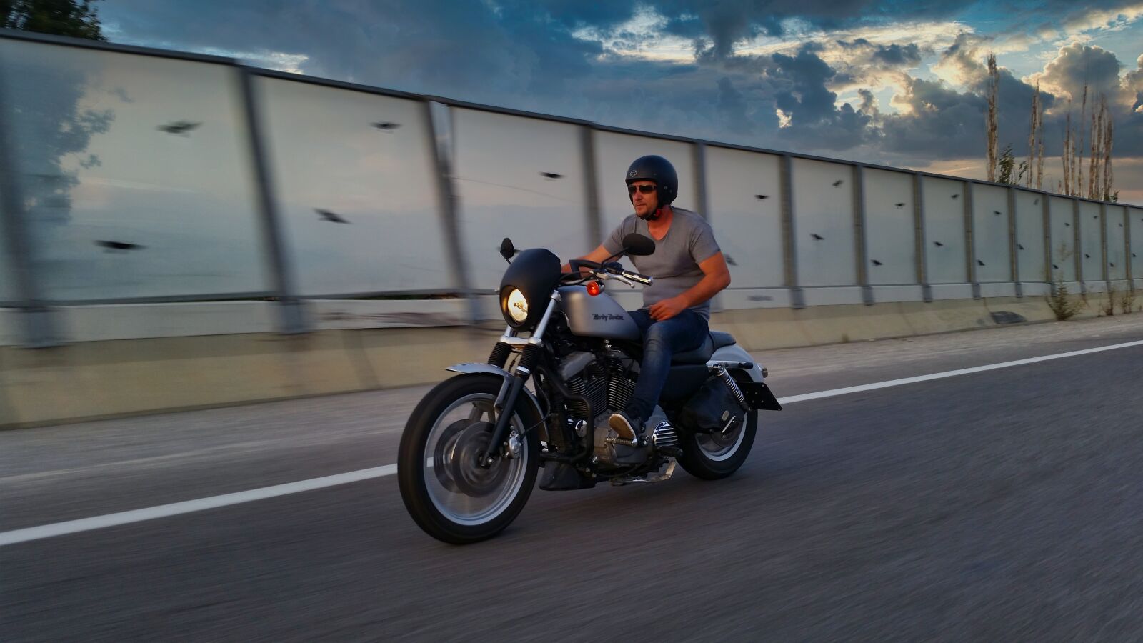Samsung Galaxy S5 sample photo. Harley davidson, harley rider photography