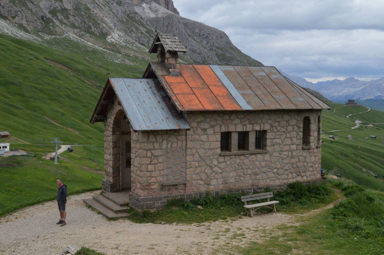 Nikon D3200 sample photo. Chapel, mountains, church photography