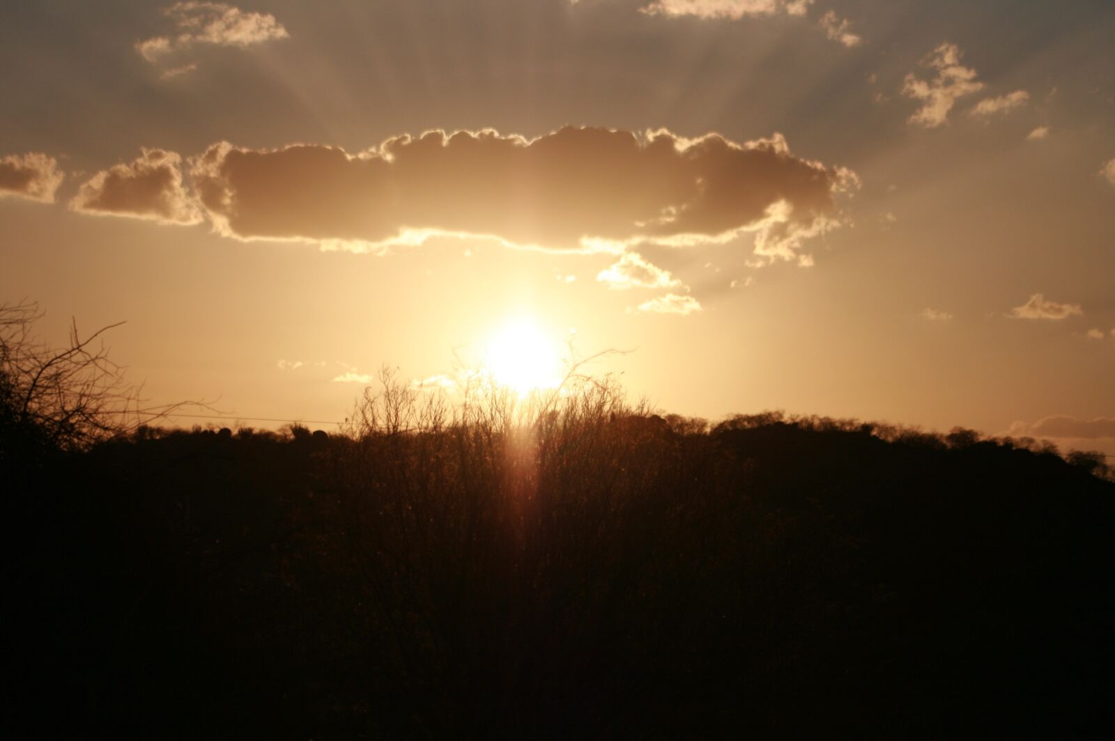 Canon EOS 400D (EOS Digital Rebel XTi / EOS Kiss Digital X) sample photo. Sol, sunset, sertao photography