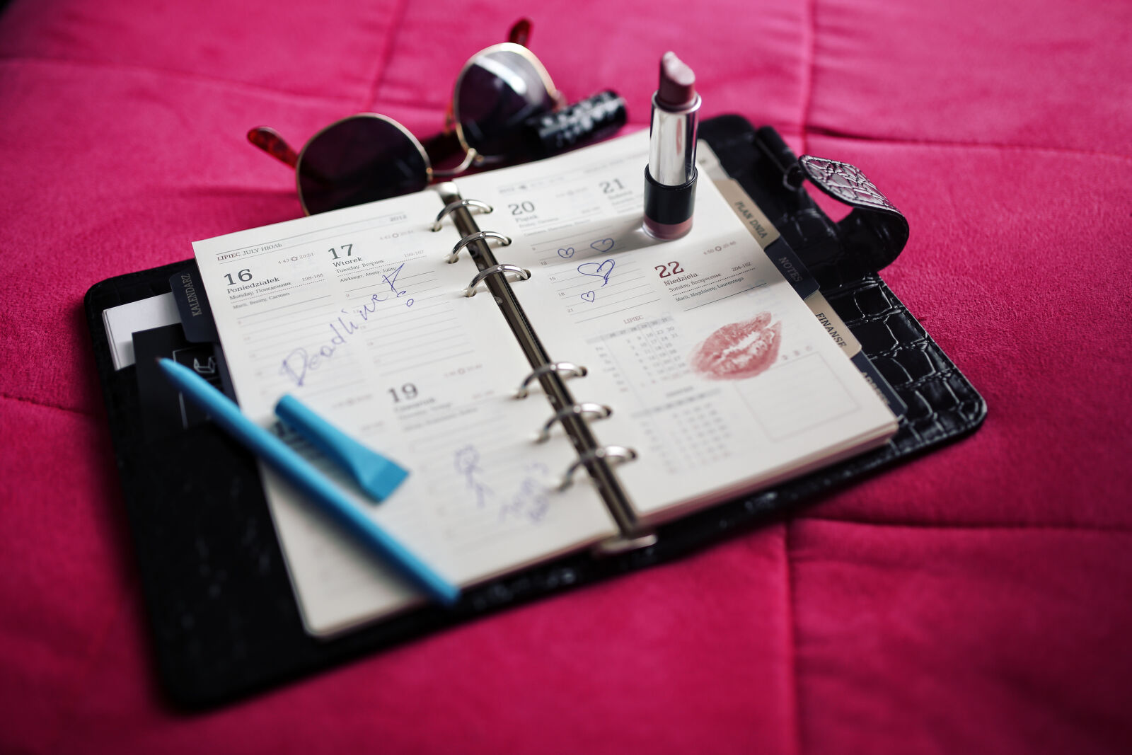 Canon EOS 6D sample photo. Organizer, calendar photography