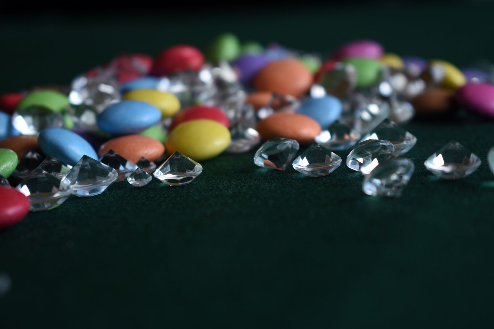 Nikon D3400 sample photo. Crystals, diamonds, sweets photography