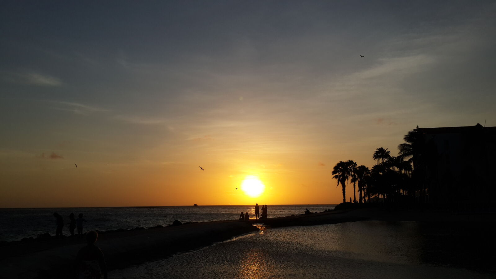 Samsung Galaxy S4 sample photo. Beach, sunset photography