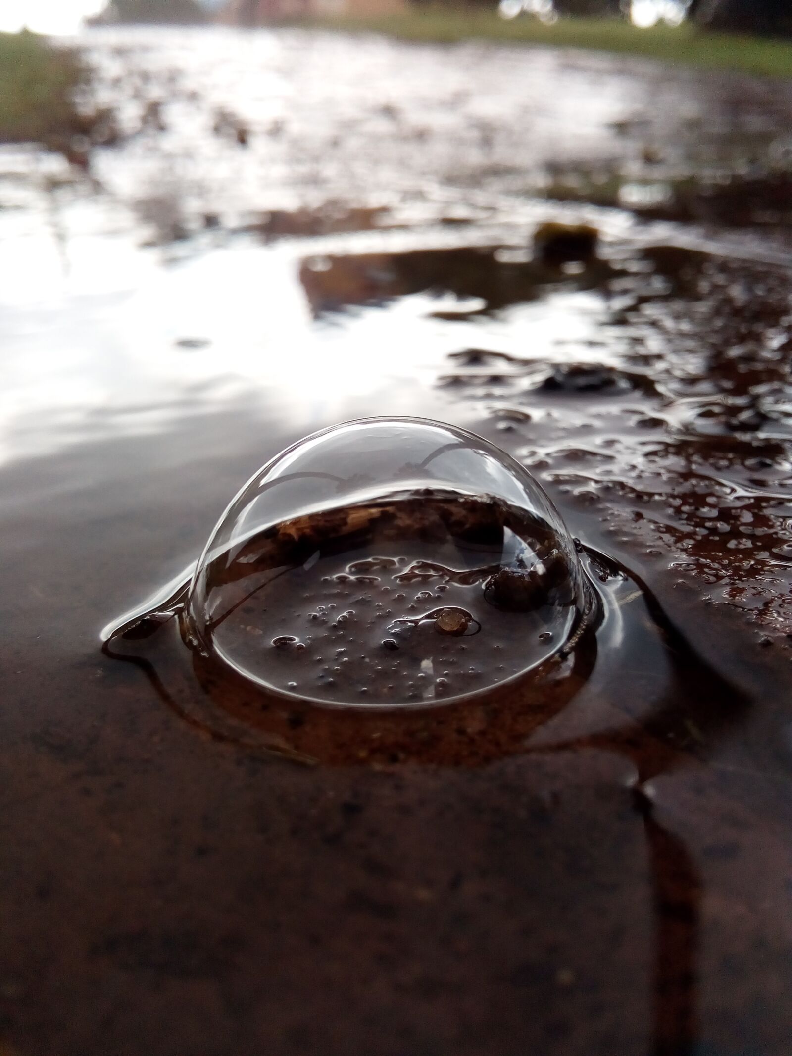 ZTE BLADE A510 sample photo. Water, water bubbles, rain photography
