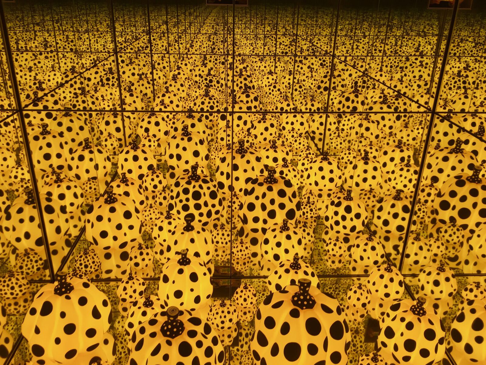 Apple iPhone 6 sample photo. Yayoi kusama, dots, pumpkin photography