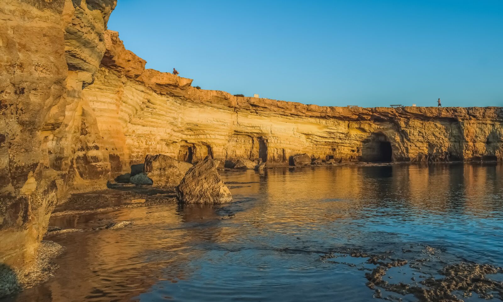 Nikon D3300 sample photo. Rocky coast, sea caves photography