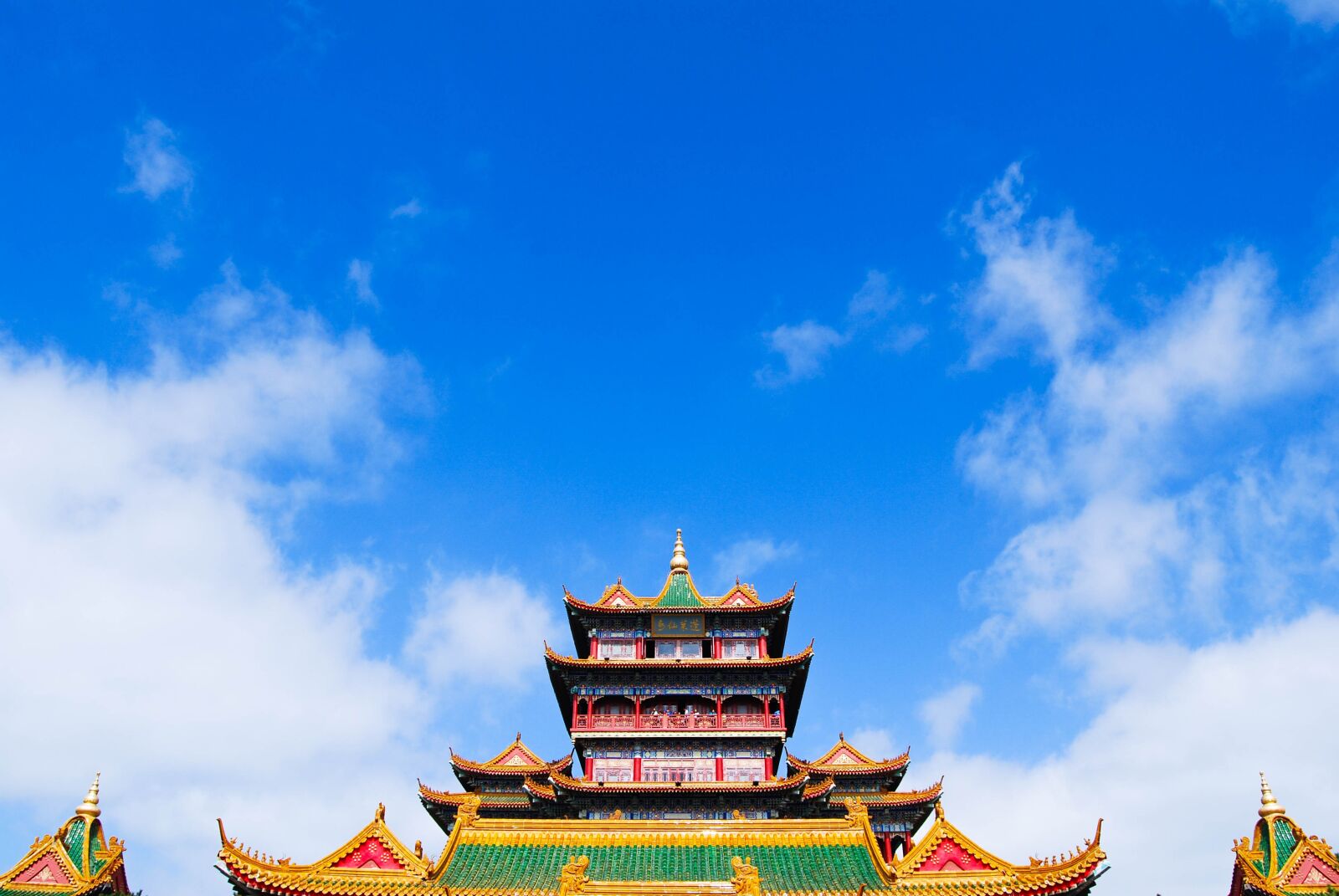 Nikon D40X sample photo. Penglai, wonderland, chinese architecture photography