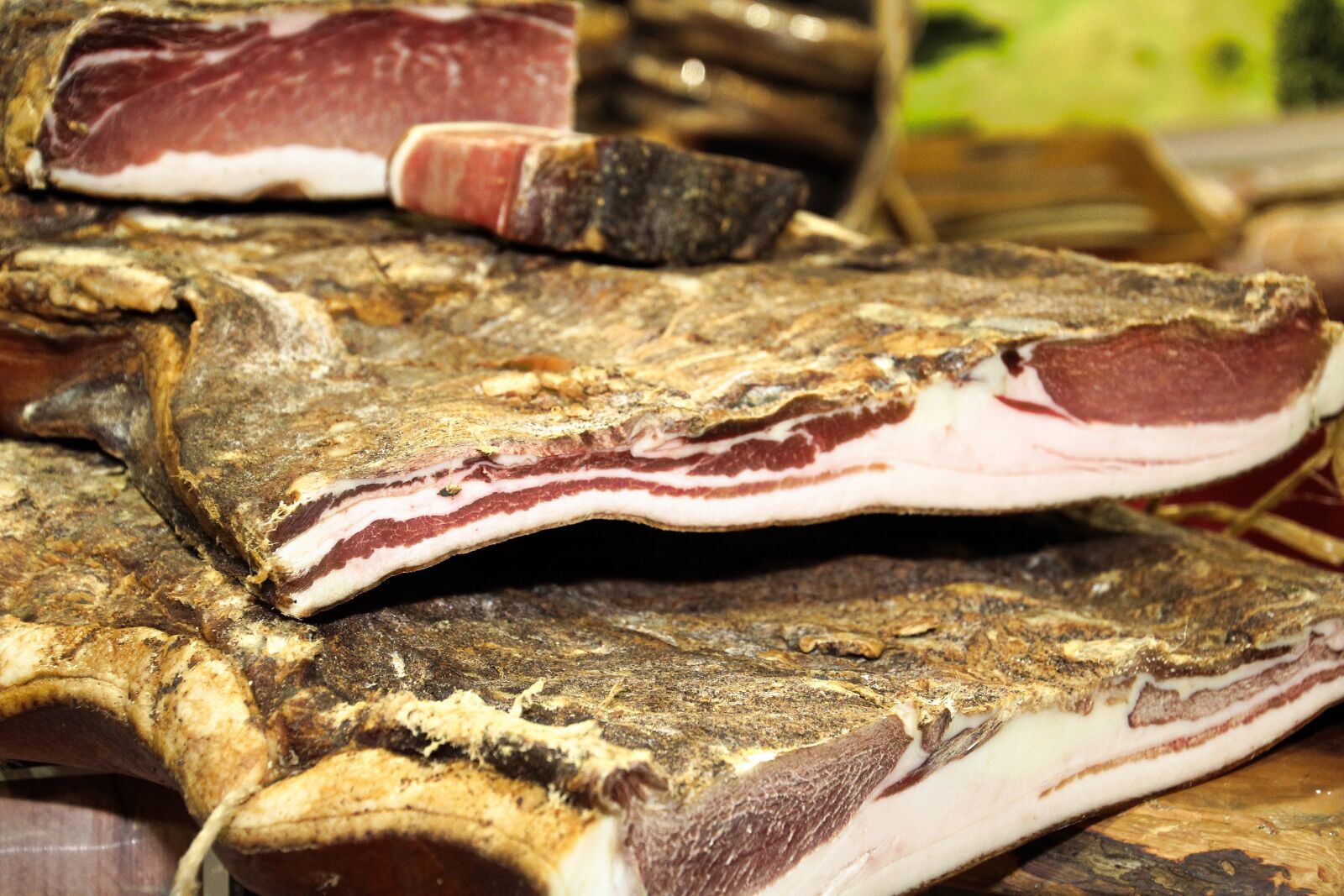 Canon EOS 60D sample photo. Bacon, streaky bacon, smoked photography