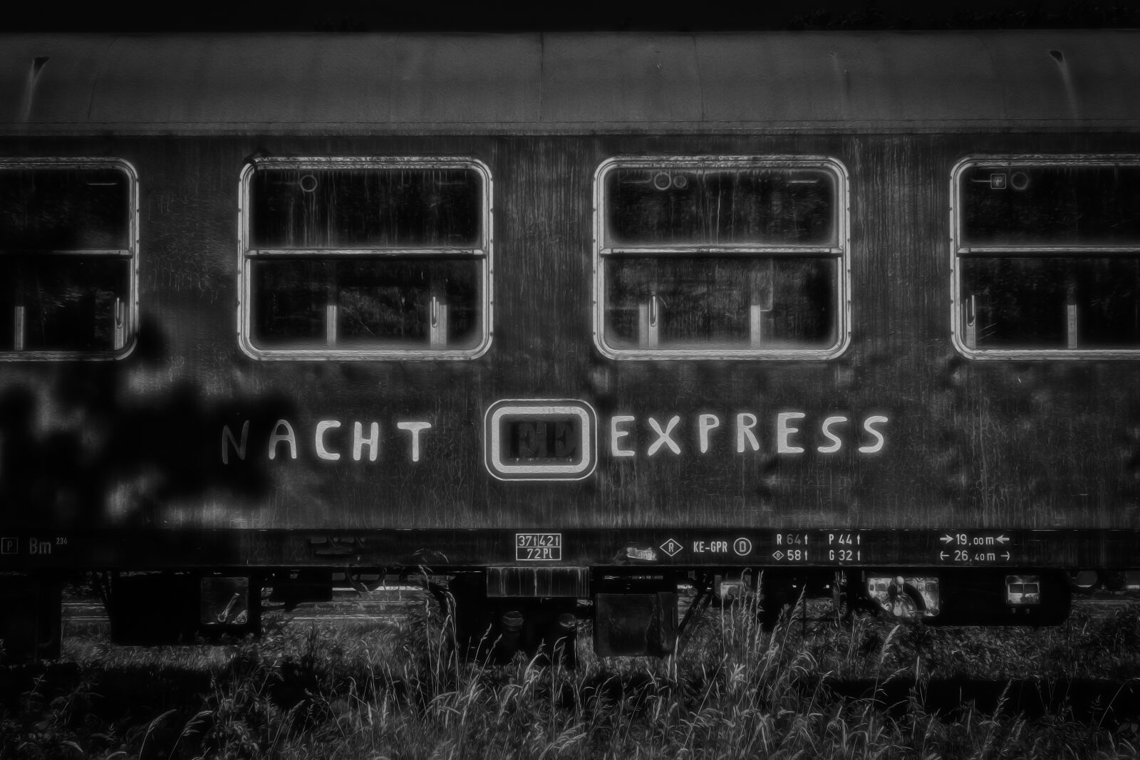 Nikon D3300 sample photo. Wagon, train, travel photography