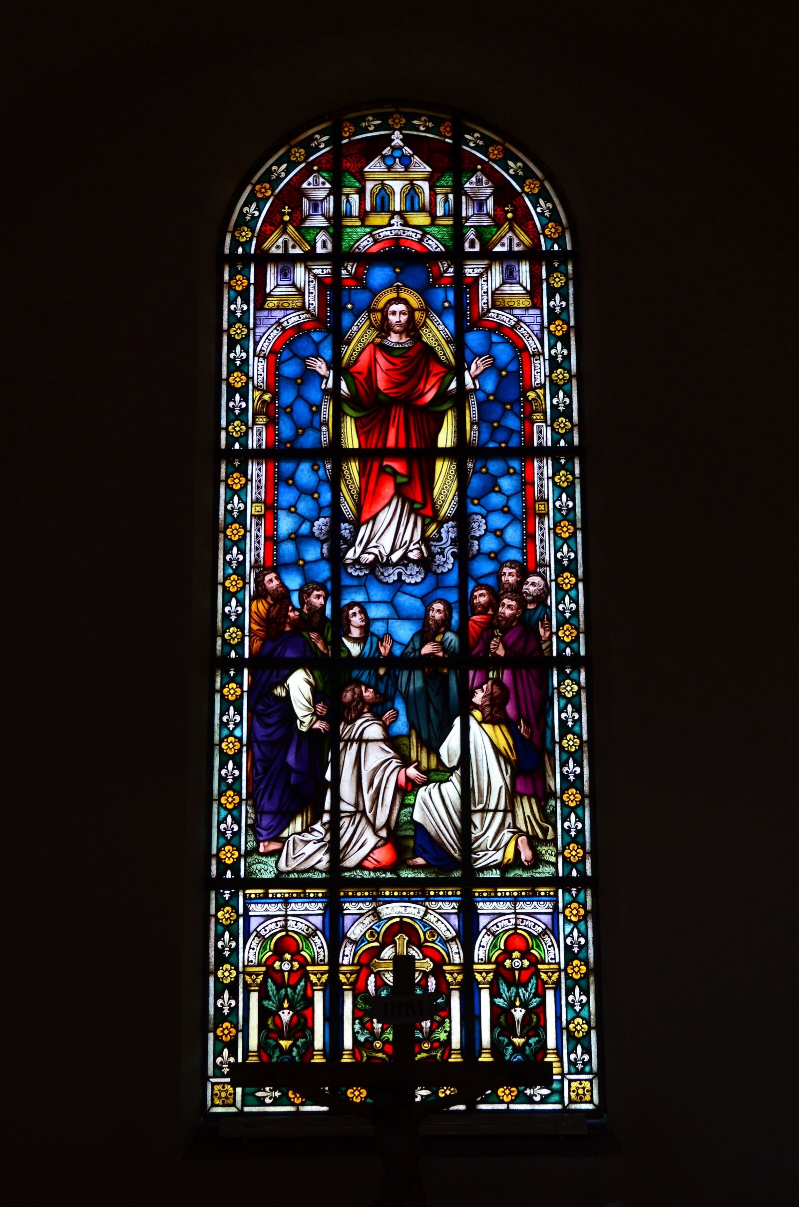 Nikon D7000 sample photo. Church window, glass, colorful photography