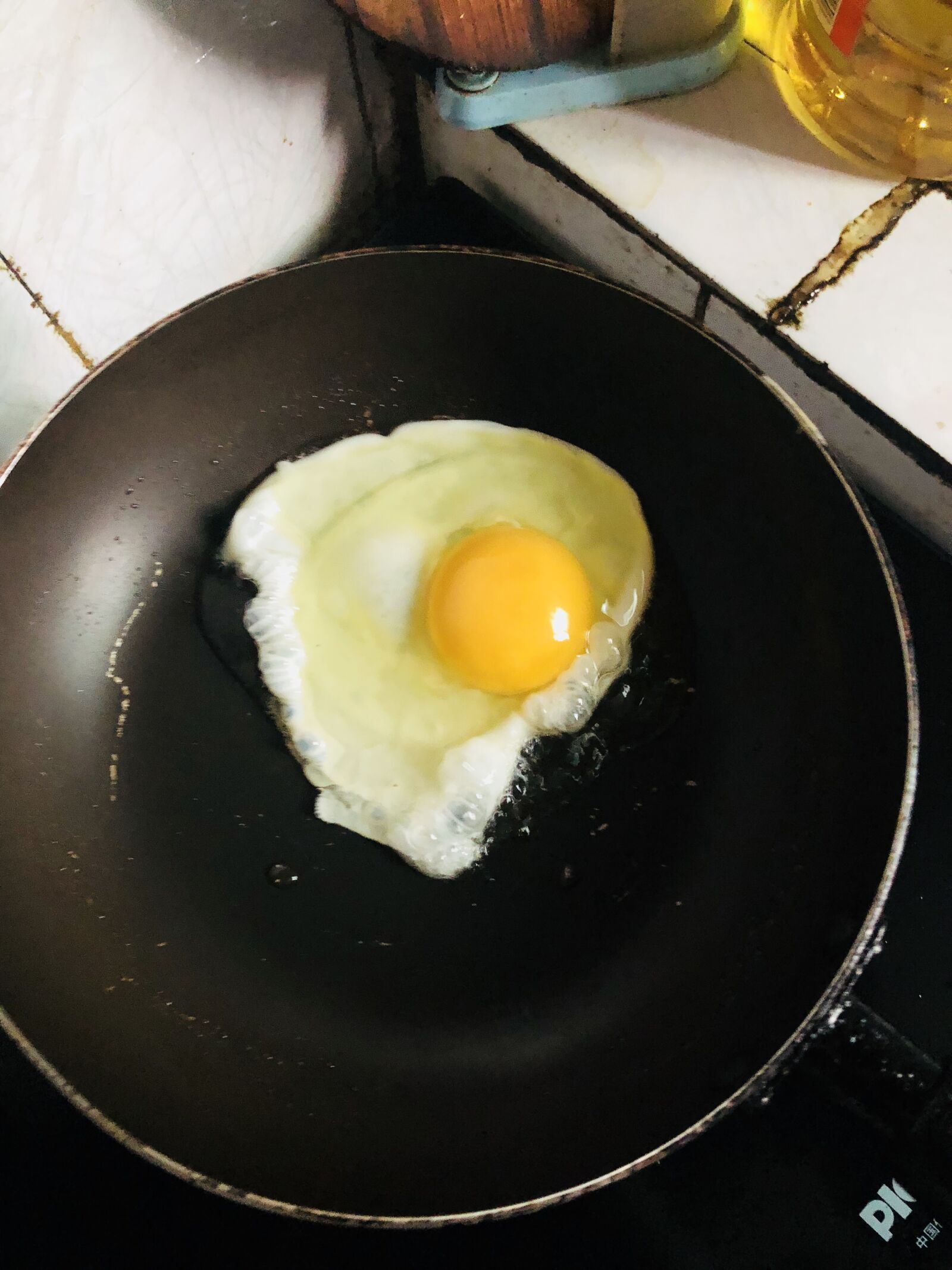 Apple iPhone 8 sample photo. Fried egg, egg, poached photography
