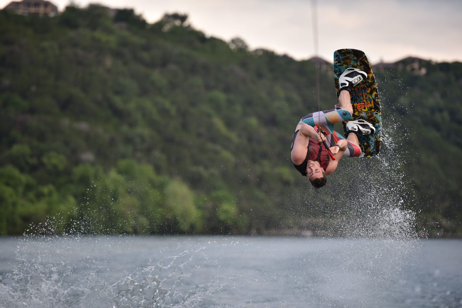 Nikon D750 sample photo. Action, adult, blur photography