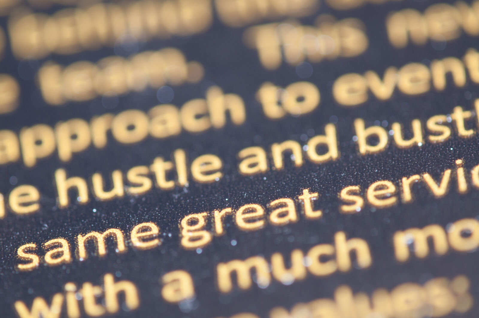 Nikon D90 sample photo. Marketing, typography, close, up photography