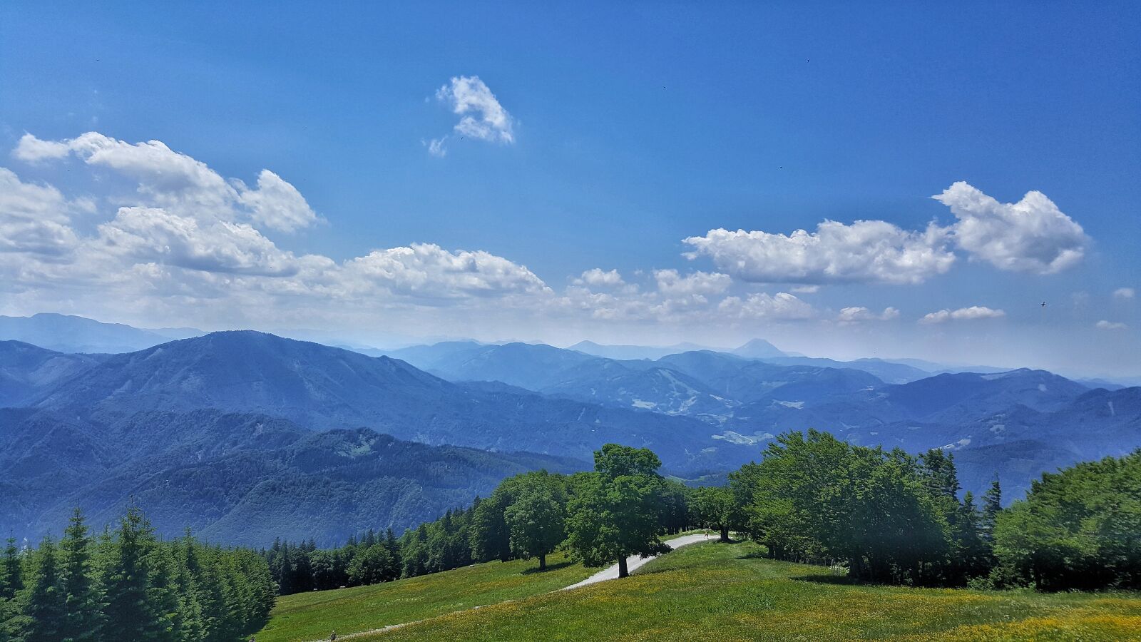 Samsung Galaxy S6 sample photo. Mountains, nature, clouds photography