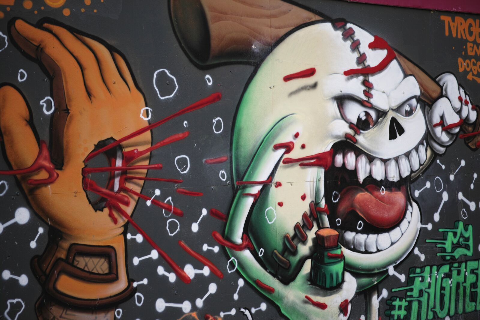 Sigma DP3 Merrill sample photo. Graffiti, paint, art photography