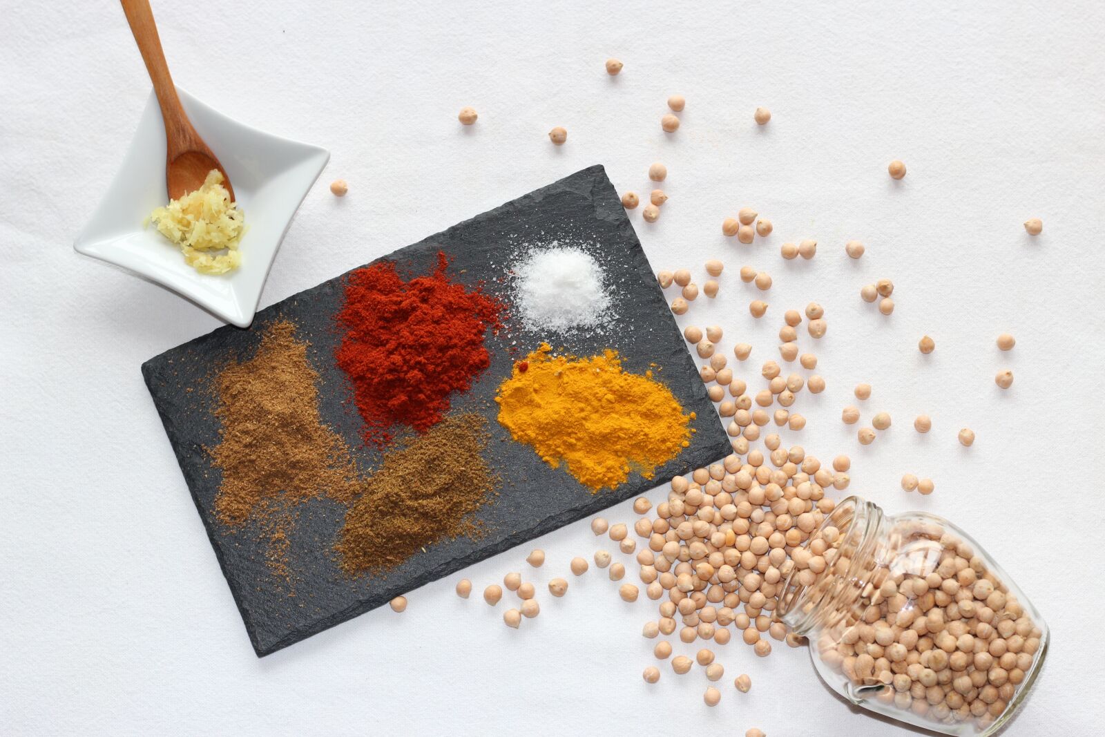 Canon EOS 600D (Rebel EOS T3i / EOS Kiss X5) + Canon EF 50mm F1.8 II sample photo. Spices, still life, gastronomy photography