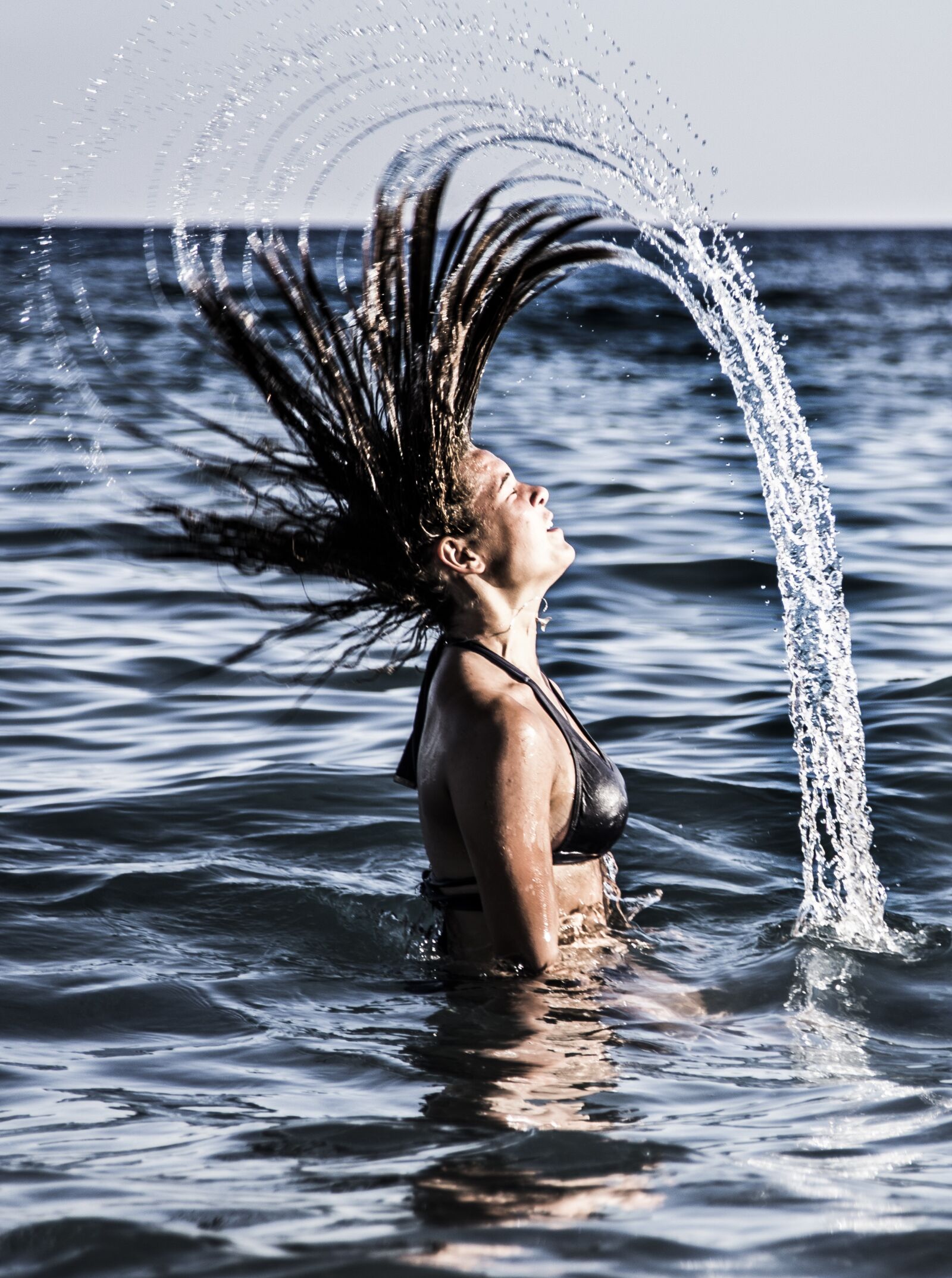 Canon EOS 6D + Canon EF 24-105mm F4L IS USM sample photo. Spetters, water, girl photography