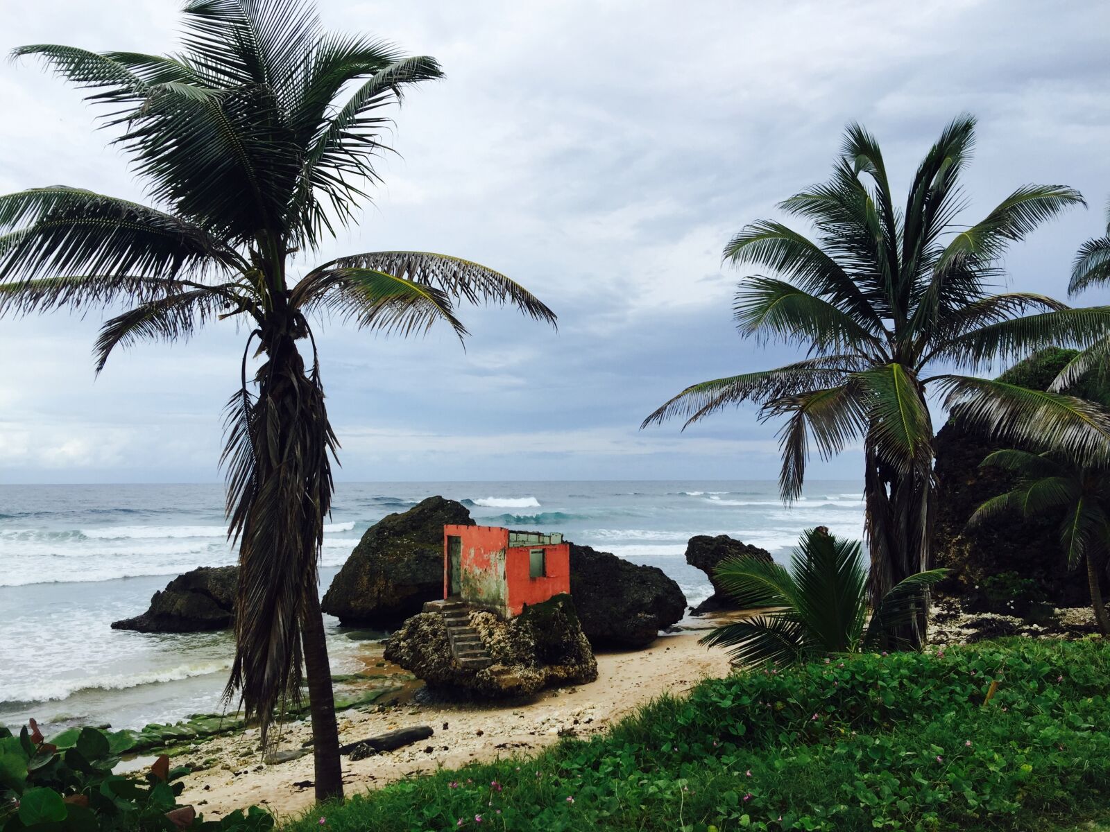 iPhone 6 Plus back camera 4.15mm f/2.2 sample photo. Barbados, beach, tropic photography