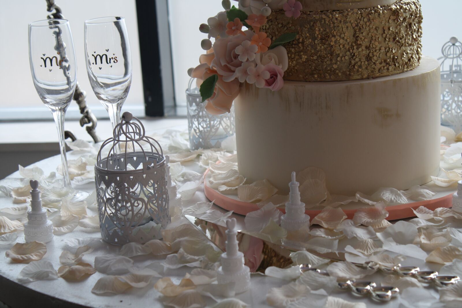 Canon EOS 1000D (EOS Digital Rebel XS / EOS Kiss F) sample photo. Wedding, wedding cake, marriage photography