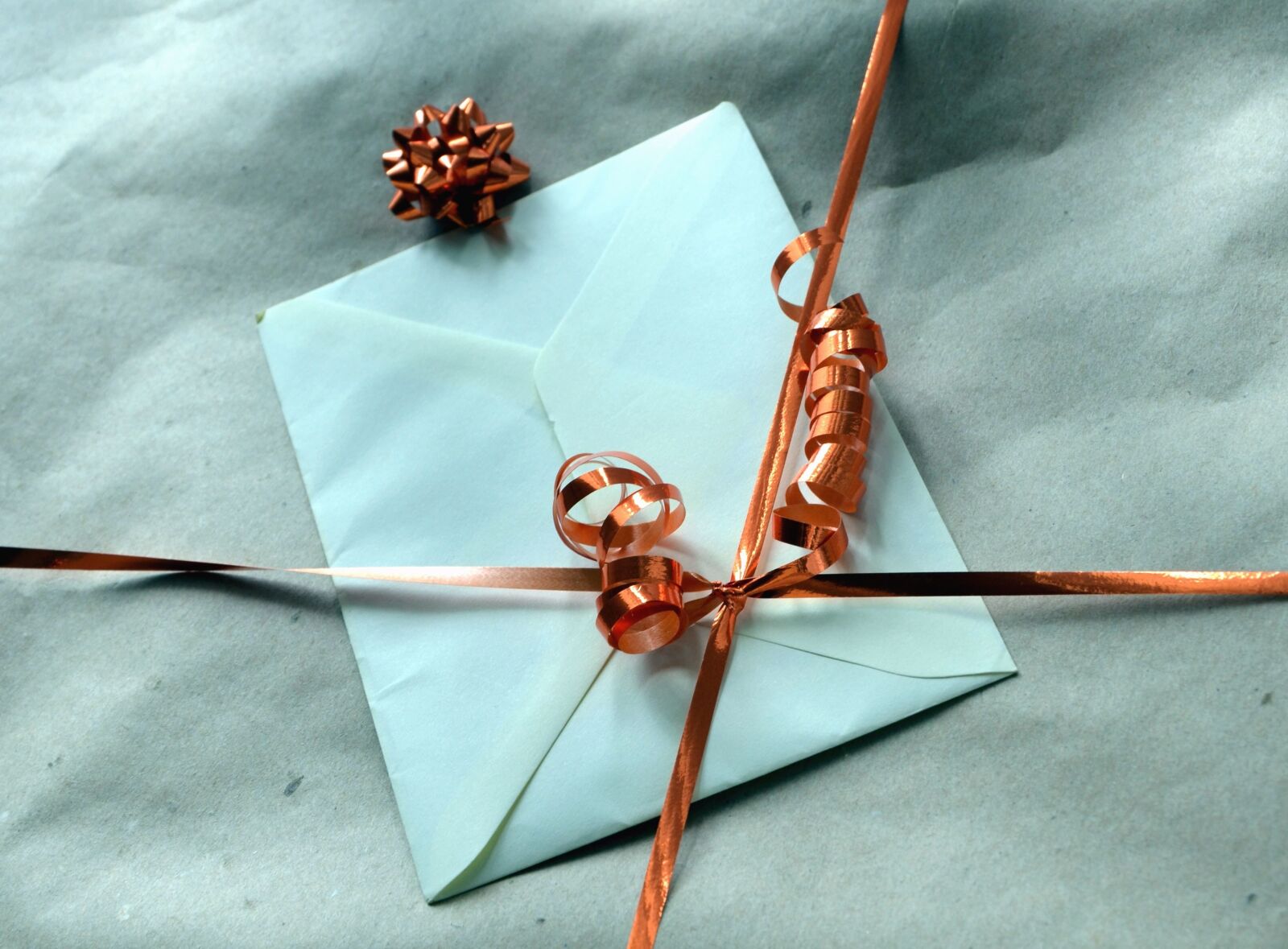 Nikon D5100 sample photo. Envelope, binding, ribbon, letter photography