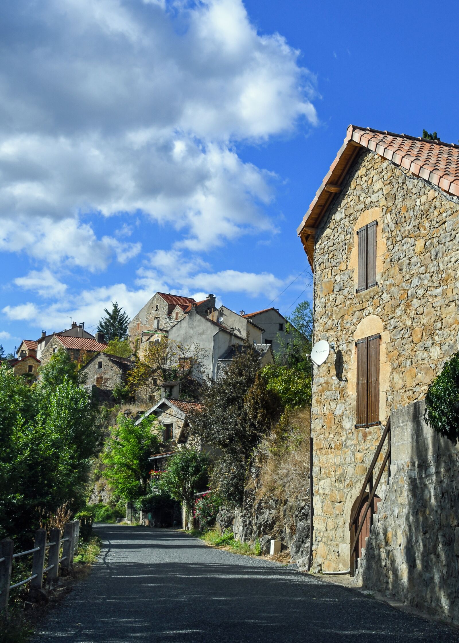 Nikon D500 sample photo. House, village, lozère photography