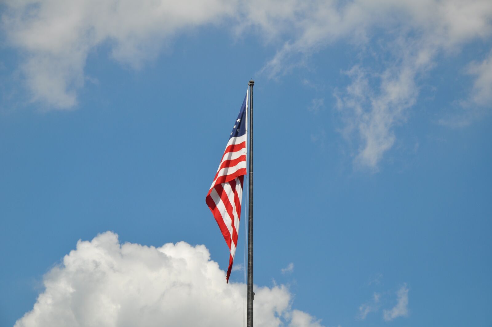 Nikon D5000 sample photo. Flag, usa, america photography