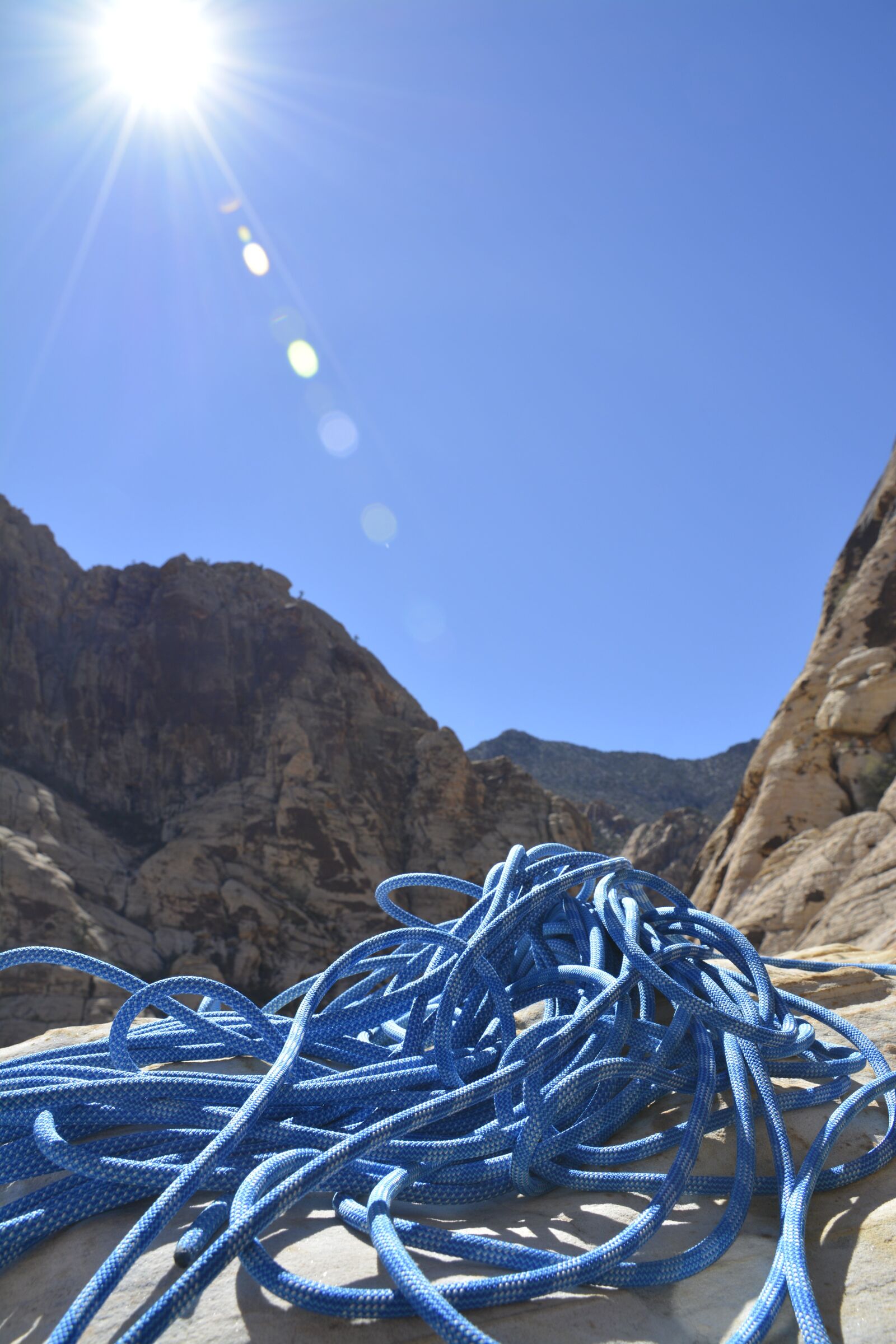 Nikon D7100 sample photo. Climbing, rope, summit photography