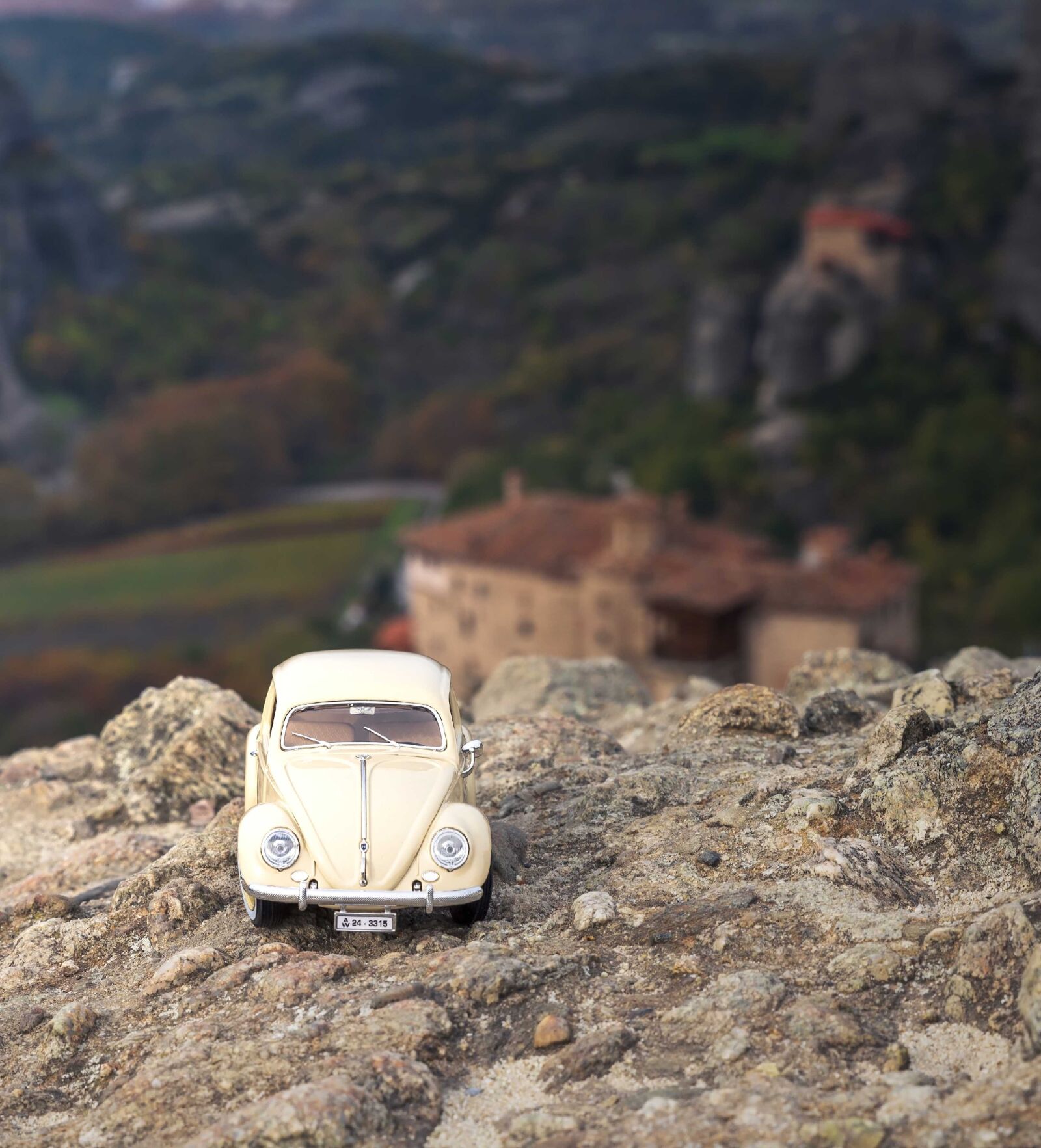 Tamron SP 24-70mm F2.8 Di VC USD sample photo. Meteora, greece, rocks photography