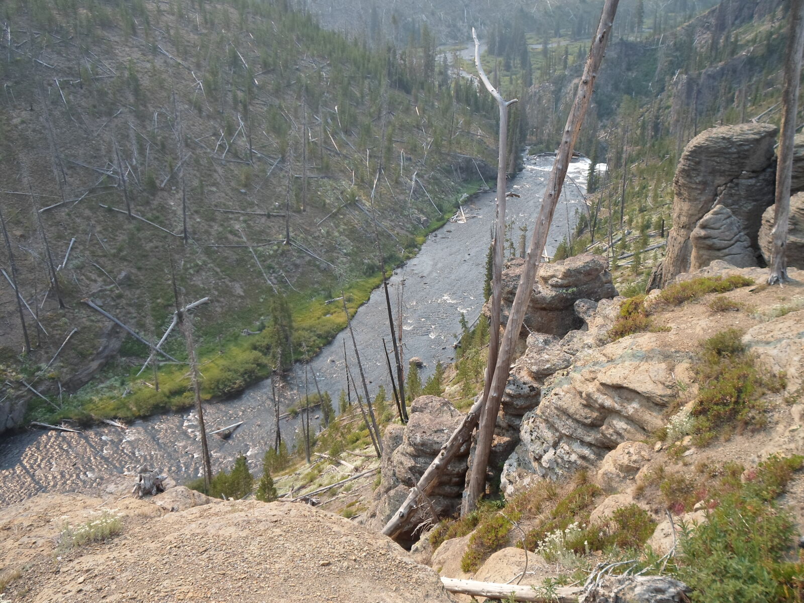 Samsung ST66 / ST68 sample photo. Yellowstone, national, park photography