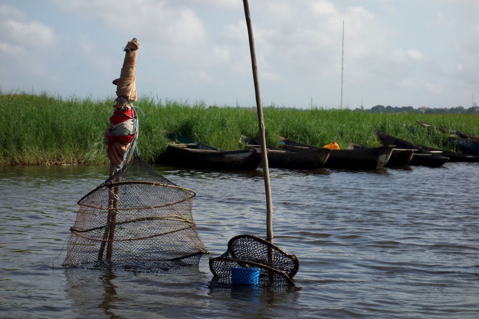 Sony Cyber-shot DSC-RX100 sample photo. Benin, lake, africa photography
