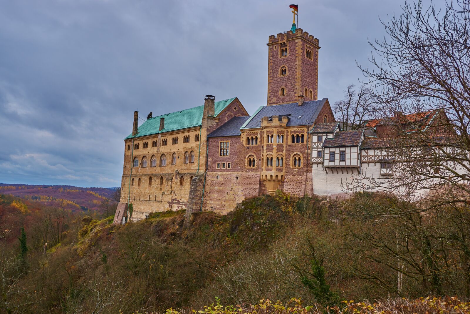 Sony a6000 sample photo. Wartburg castle, castle, fortress photography