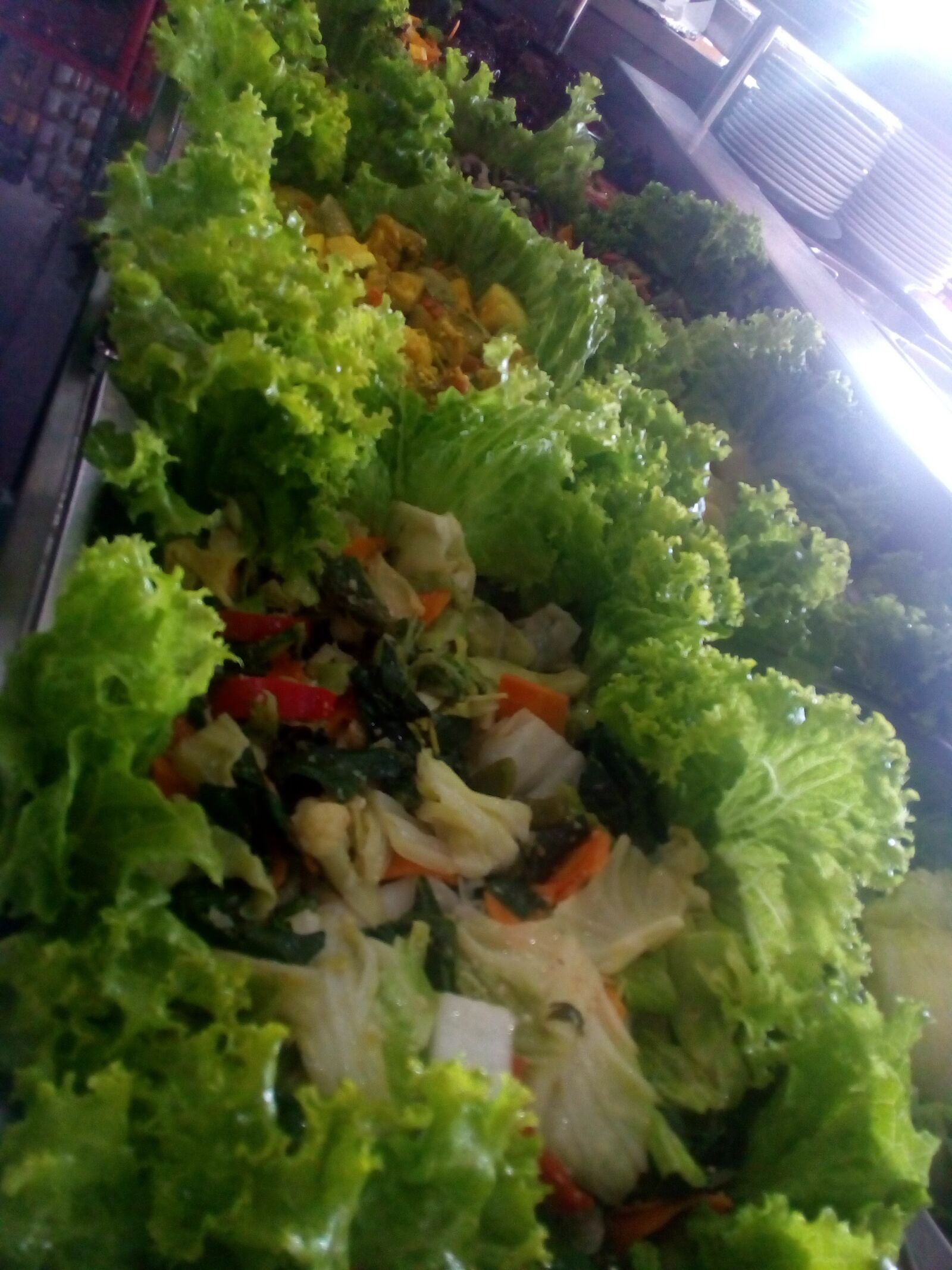 ASUS LIVE (G500TG) sample photo. Salad, food photography