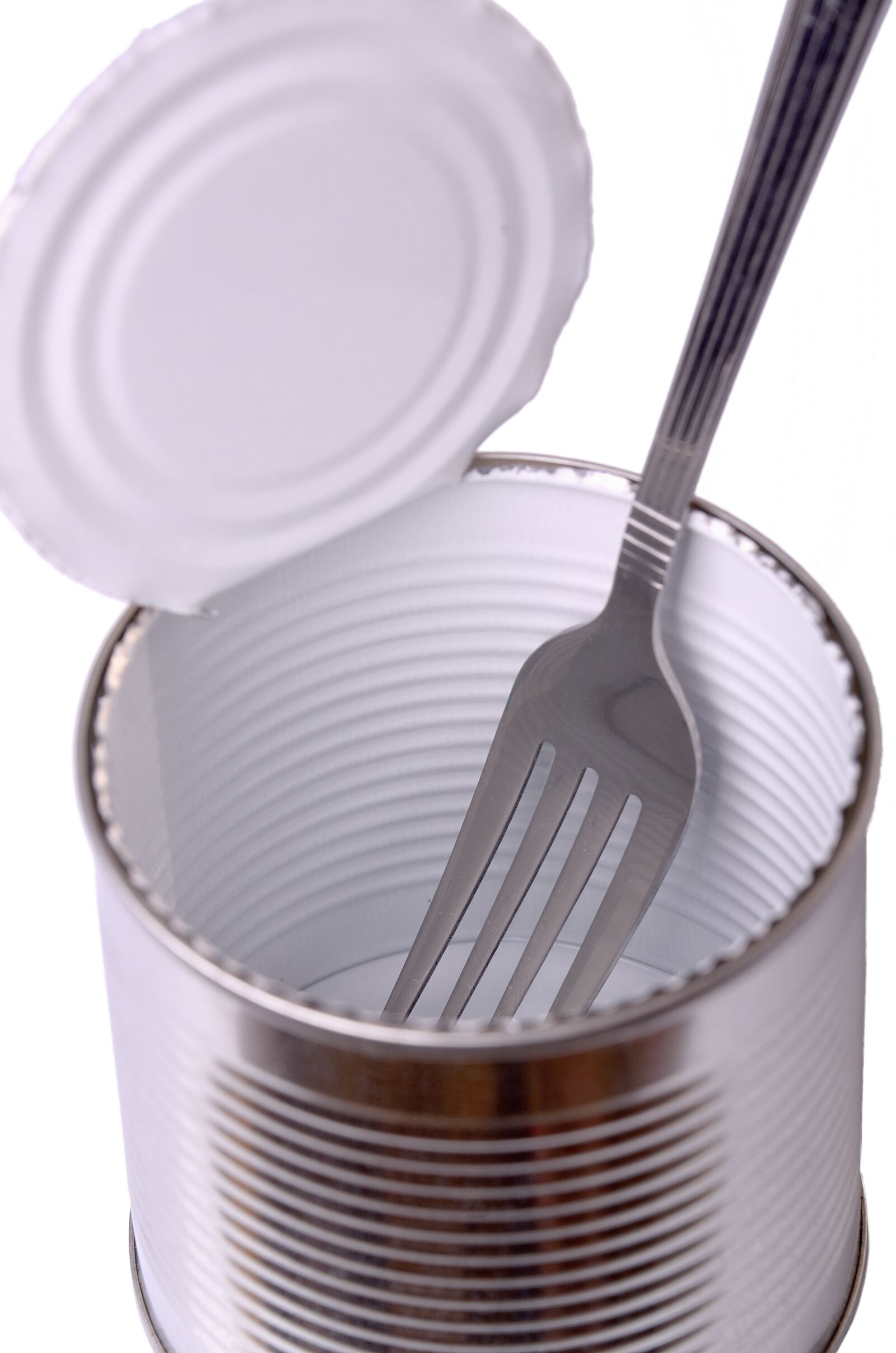 Nikon D7000 sample photo. Can, fork, food photography