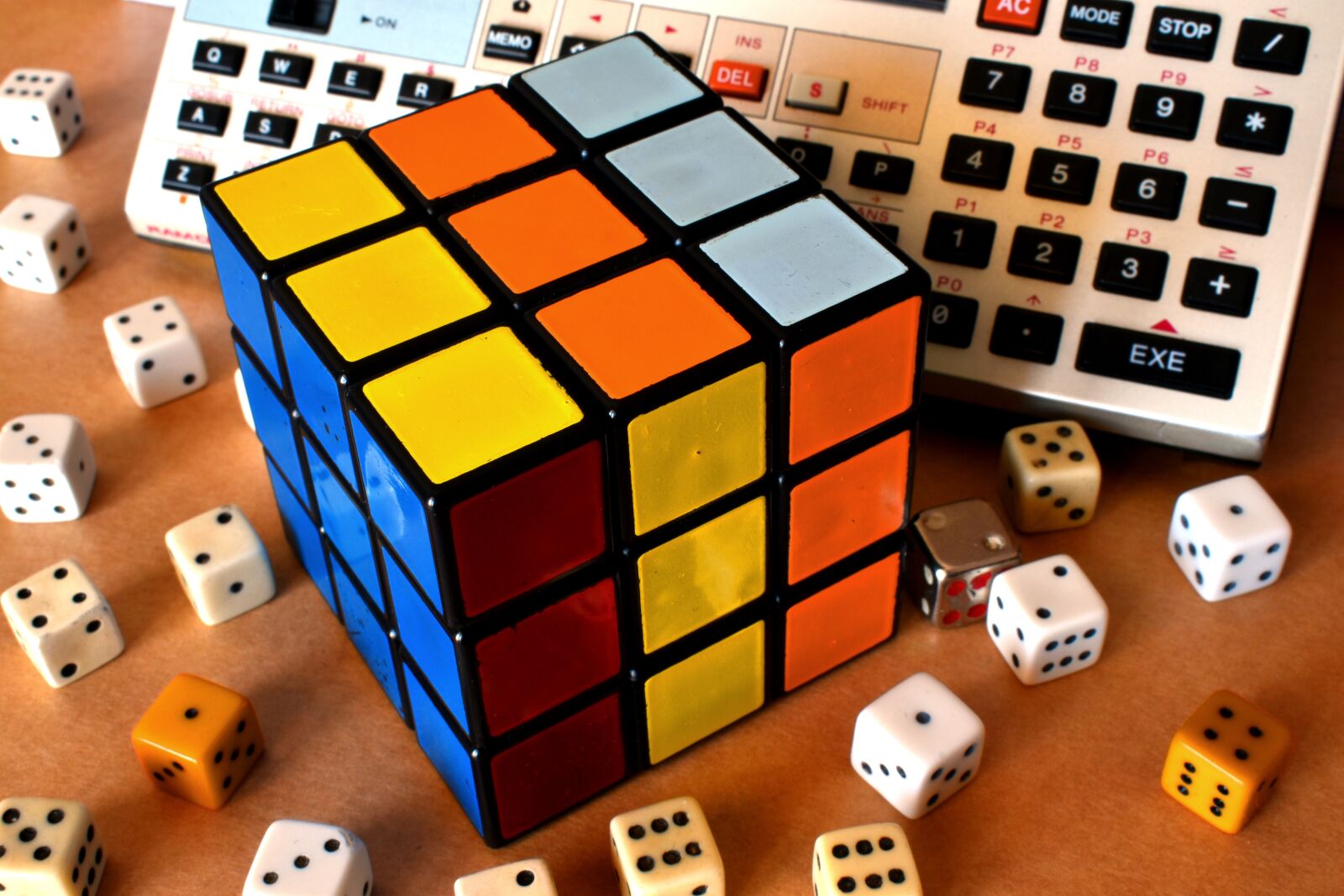 Nikon D3500 sample photo. Rubik's cube, cube, rubik photography