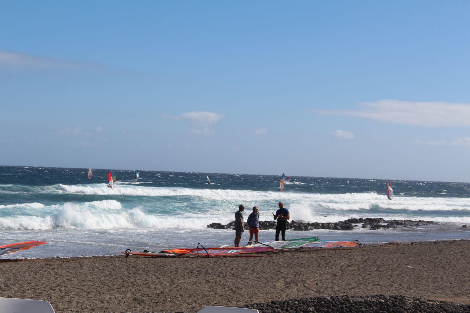 Canon EOS 700D (EOS Rebel T5i / EOS Kiss X7i) sample photo. Sea, tenerife, surfing photography